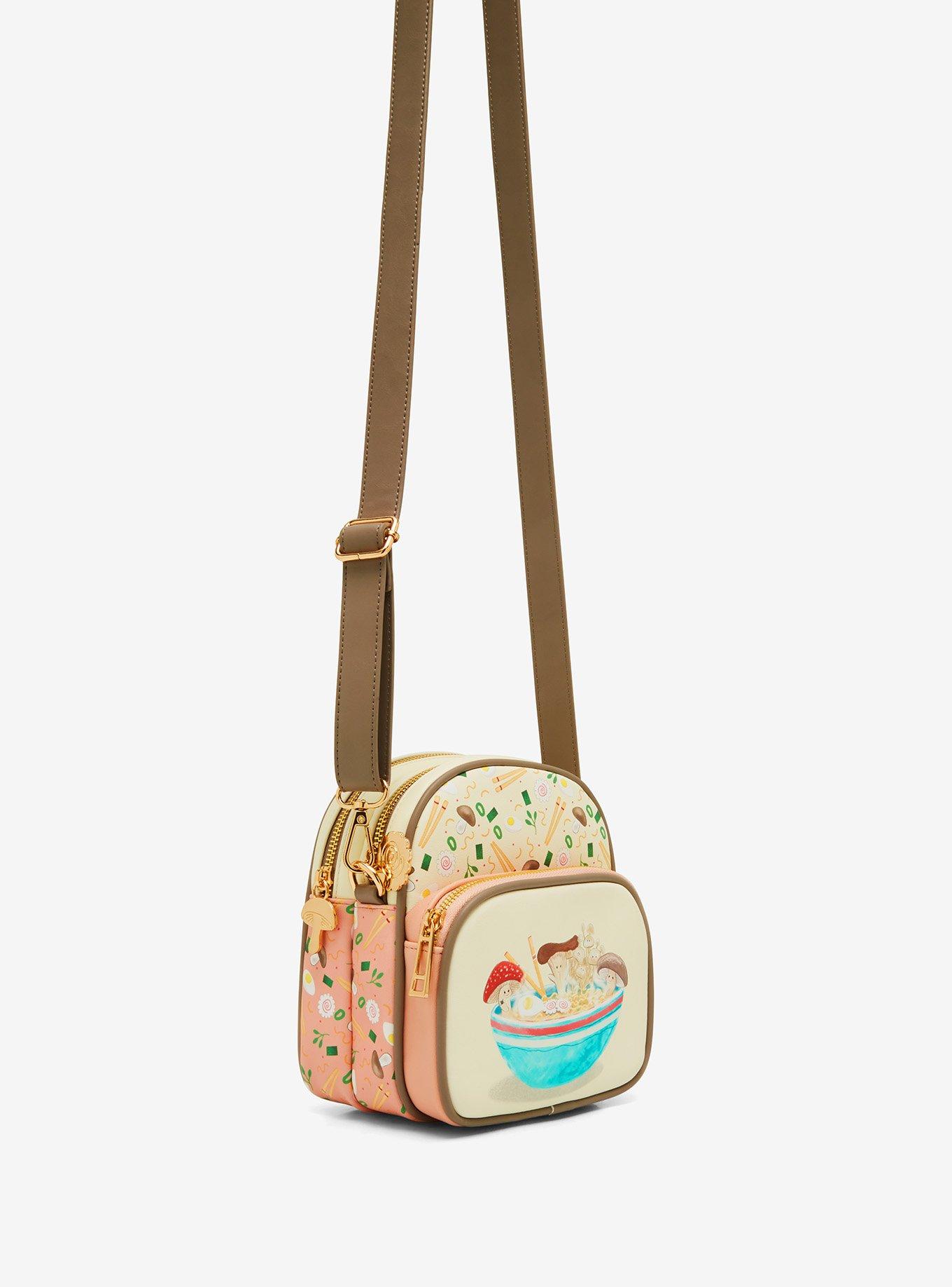 Mushroom Ramen Portrait Crossbody Bag - BoxLunch Exclusive, , hi-res