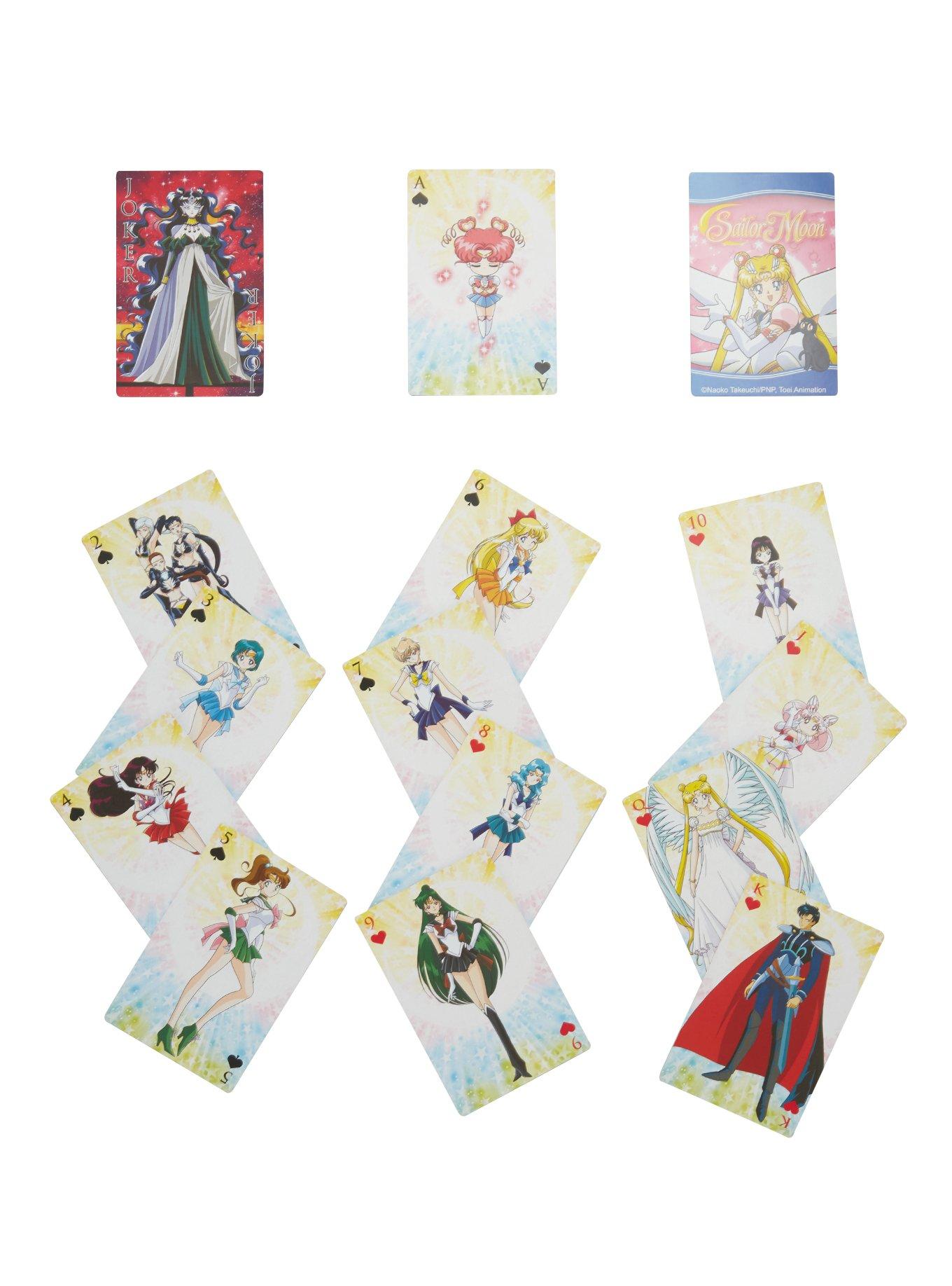 Sailor Moon Pastel Portrait Playing Cards, , alternate