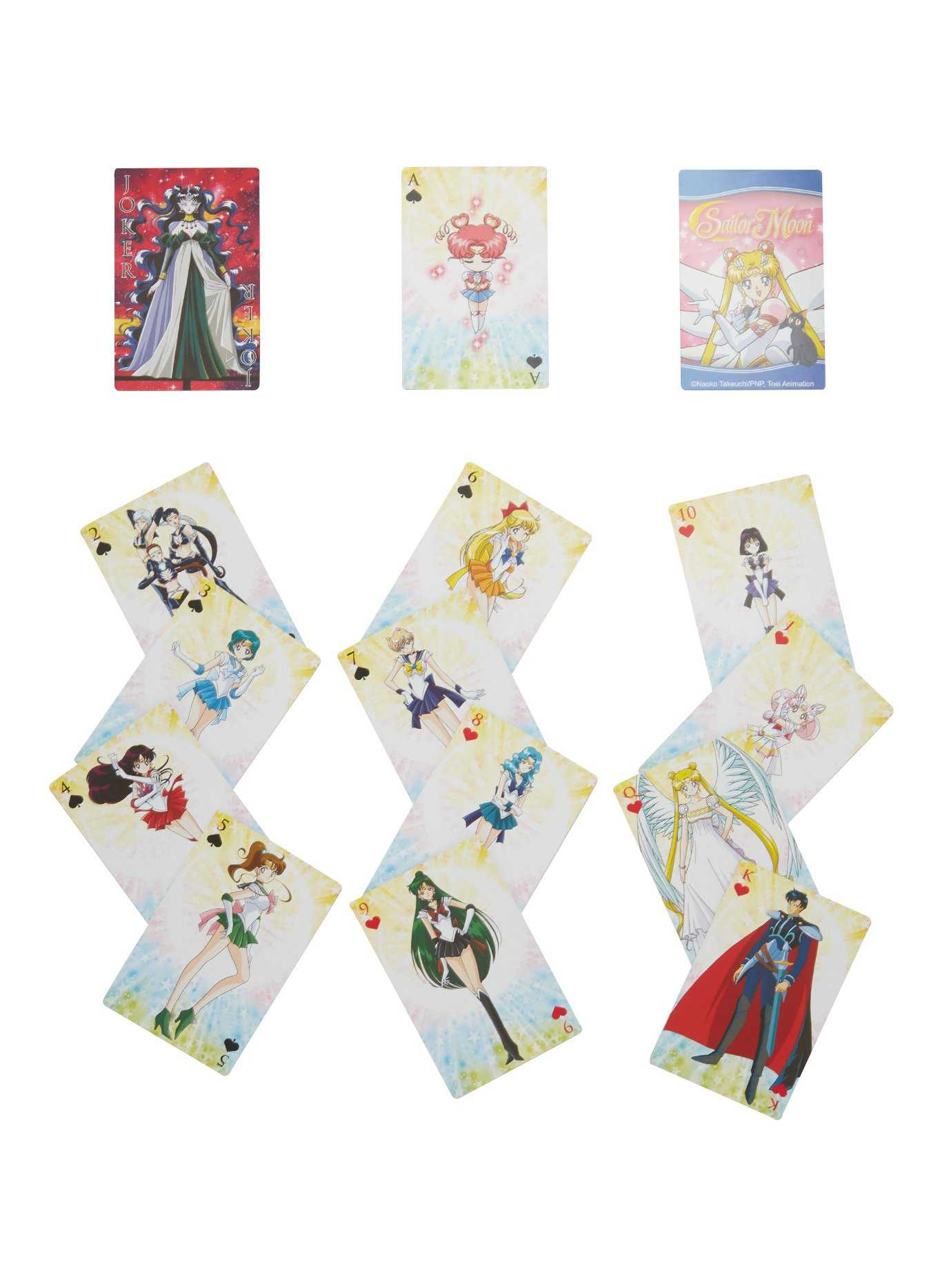 Sailor Moon Pastel Portrait Playing Cards, , hi-res