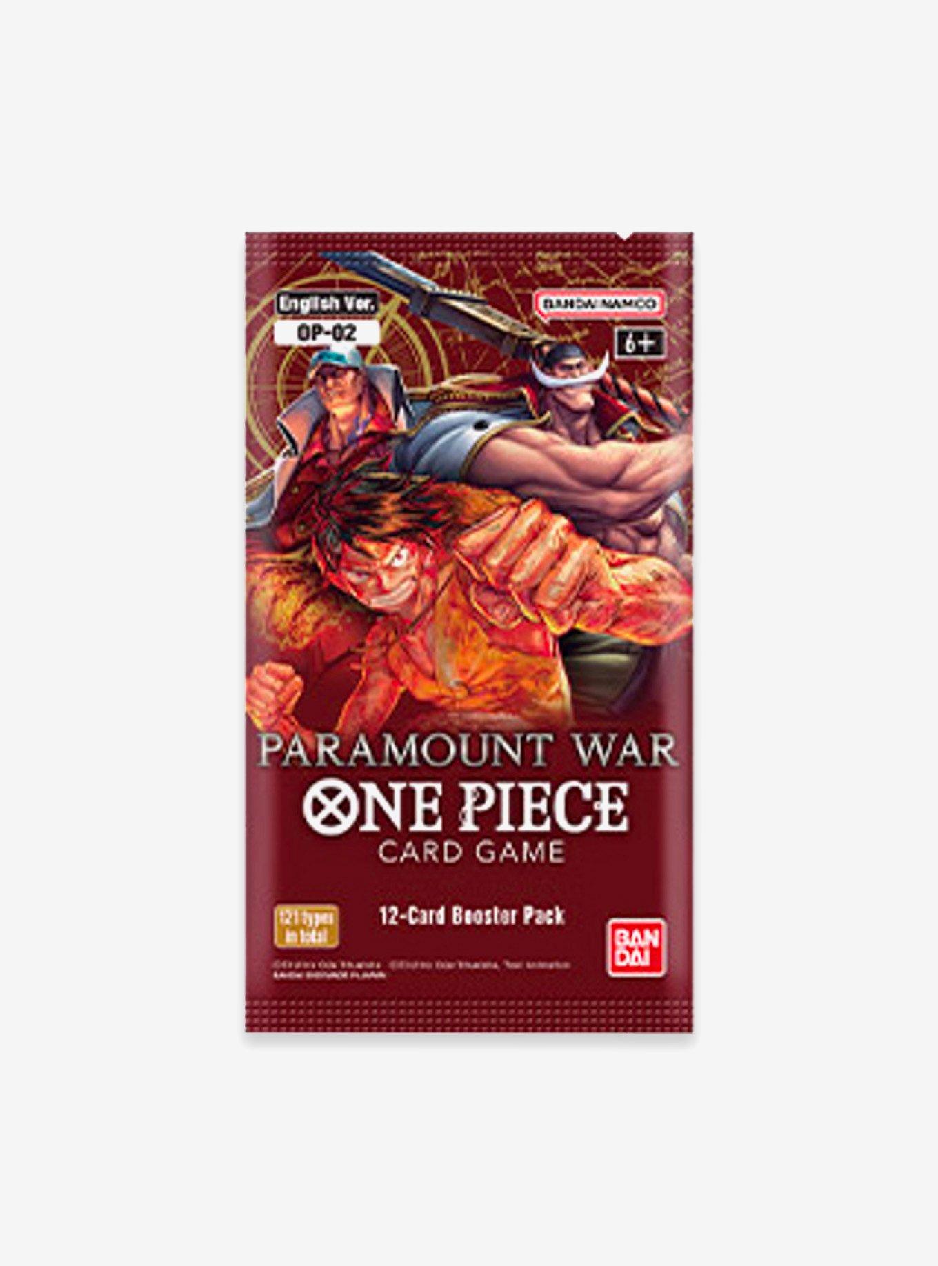 One Piece Paramount War Card Game Booster Pack, , alternate