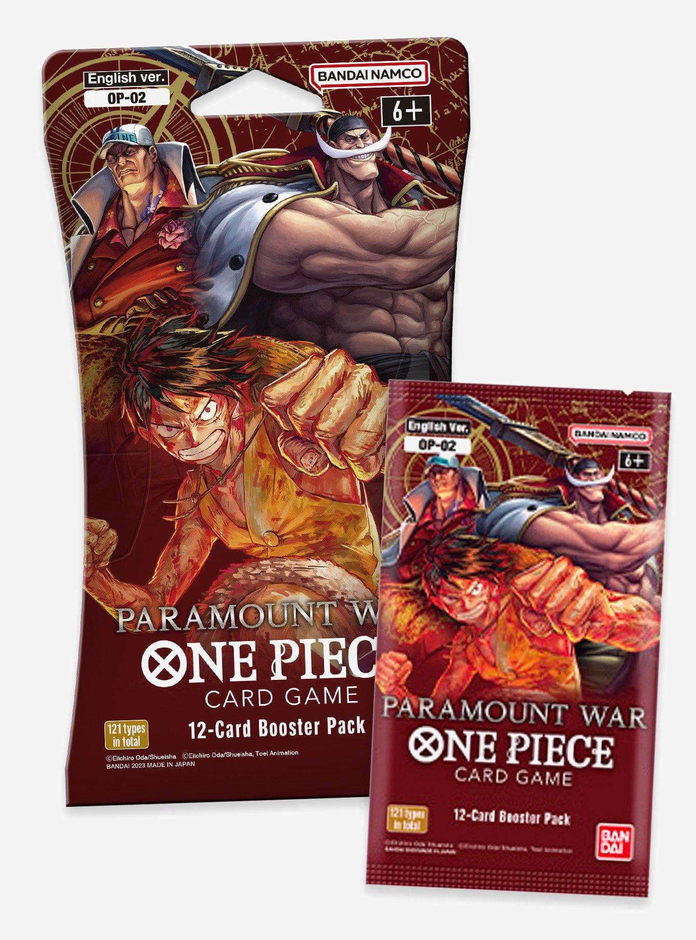 One Piece Paramount War Card Game Booster Pack, , alternate