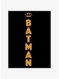 DC Comics Batman Vertical Logo Jogger Sweatpants, BLACK, alternate