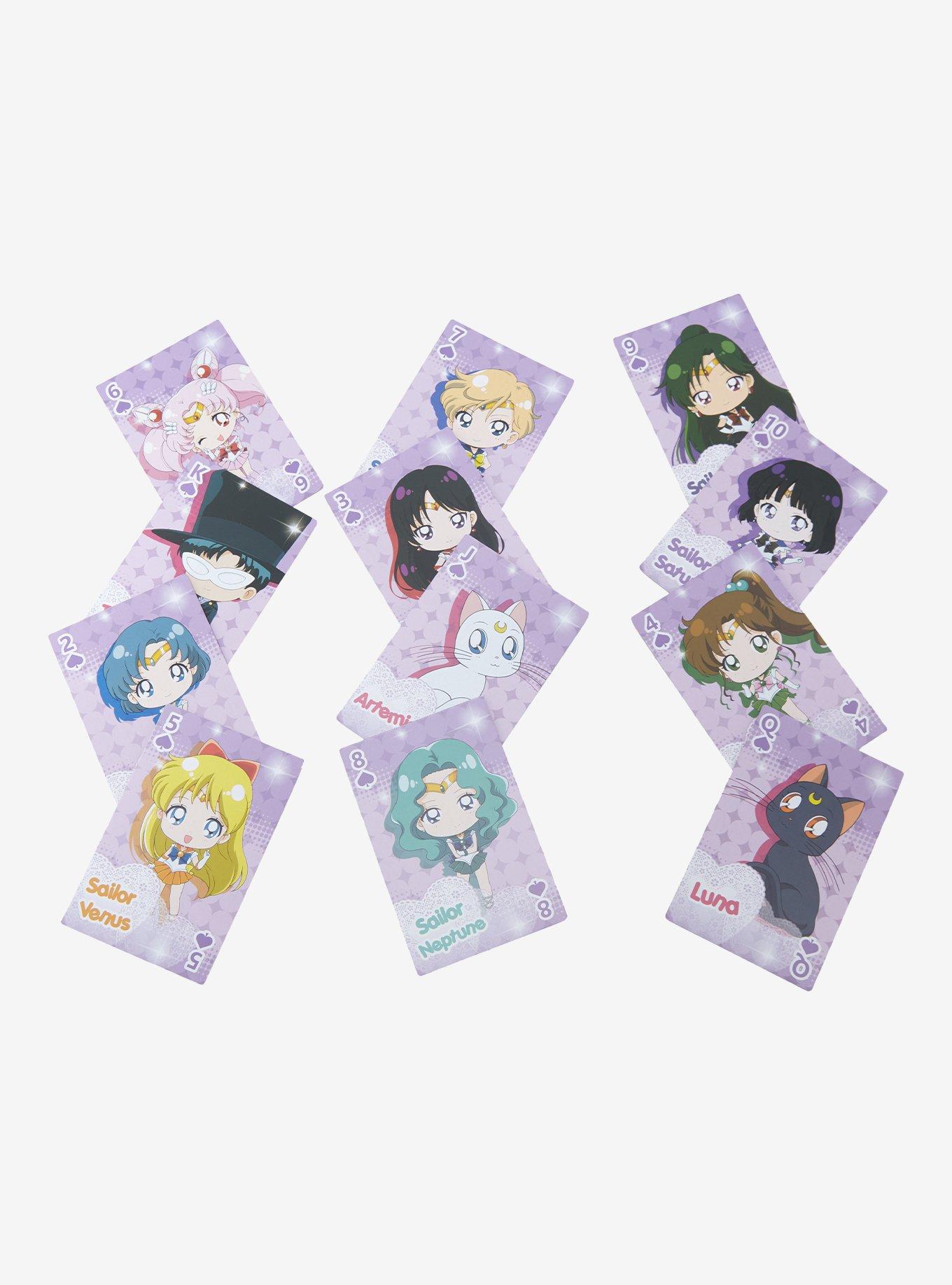 Sailor Moon Chibi Characters Playing Cards, , alternate