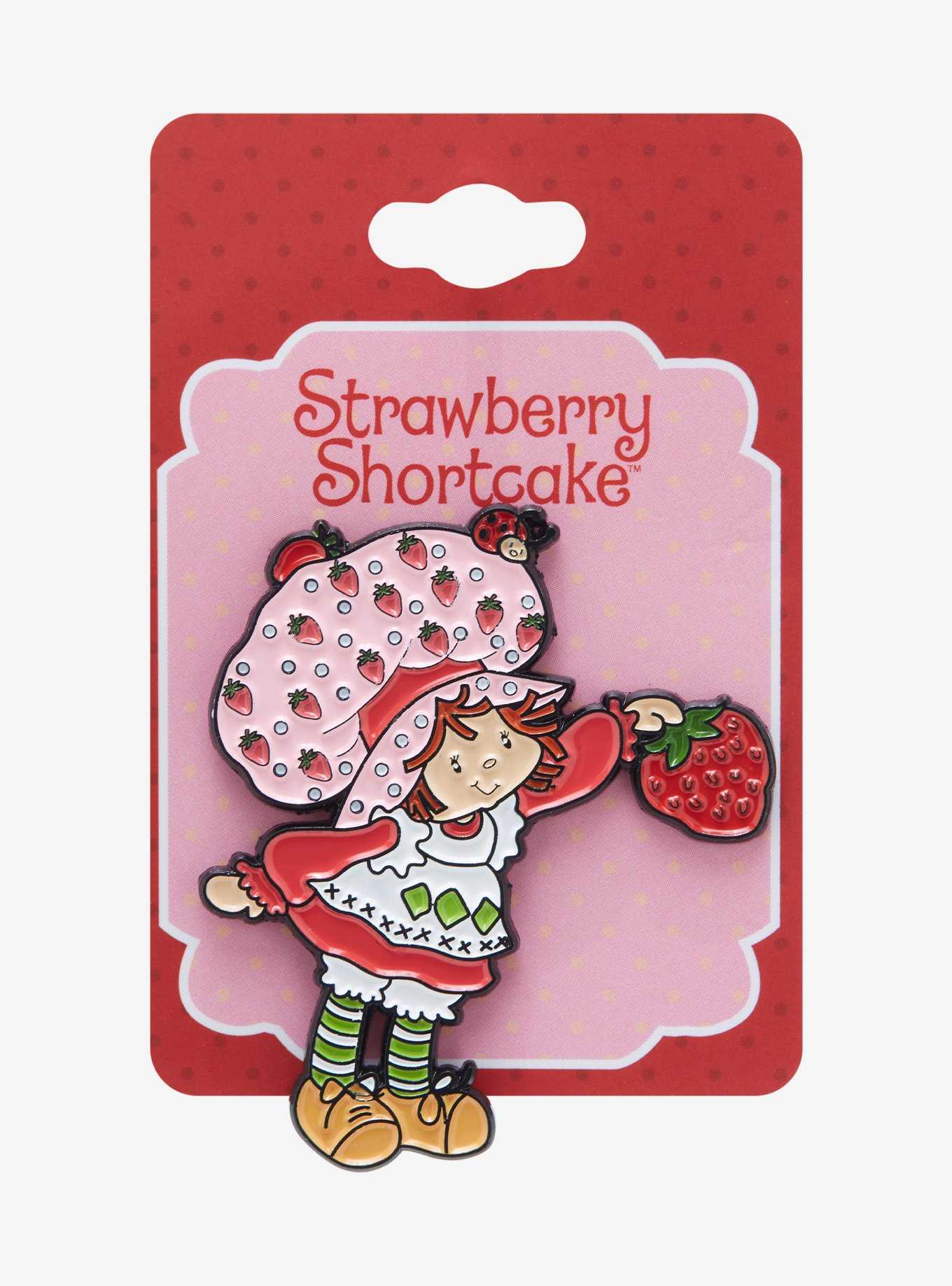 Strawberry Shortcake with Strawberry Enamel Pin - BoxLunch Exclusive, , hi-res