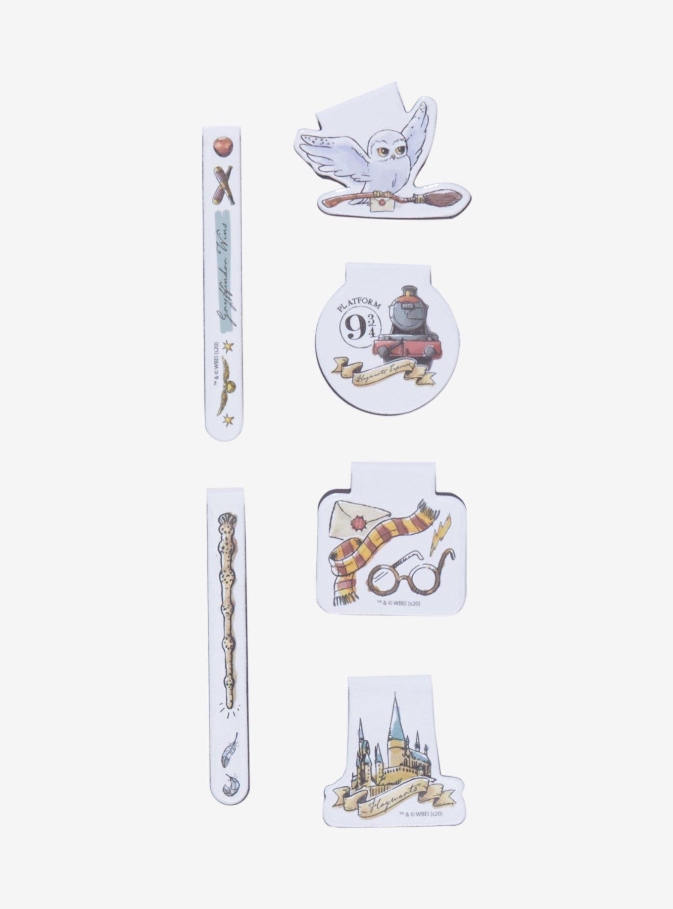 Harry Potter Icons Magnetic Bookmark Set, , alternate