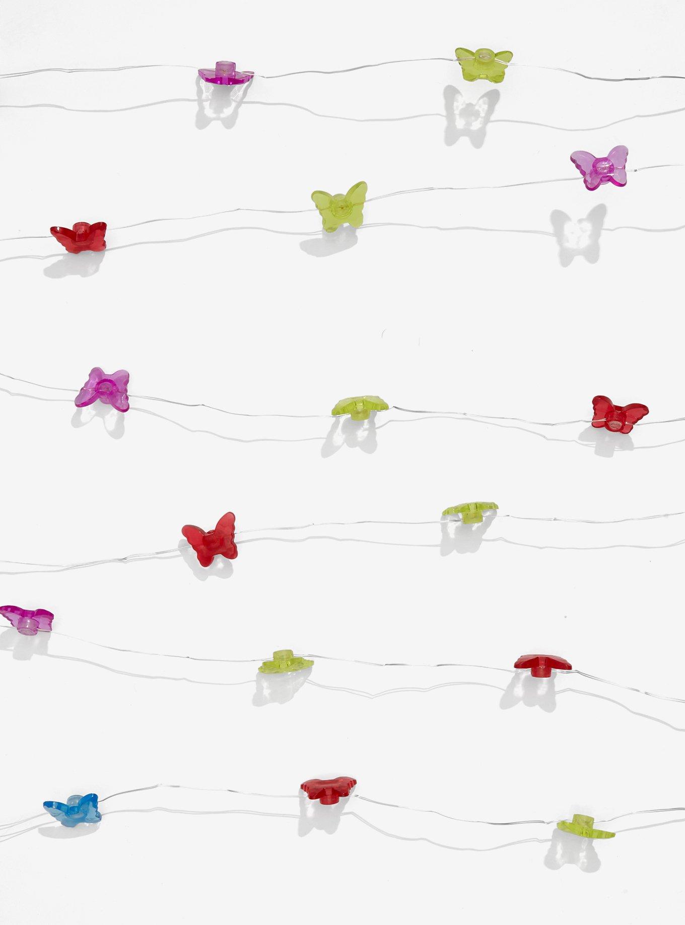 Multicolor Butterfly Fairy String Lights, , hi-res