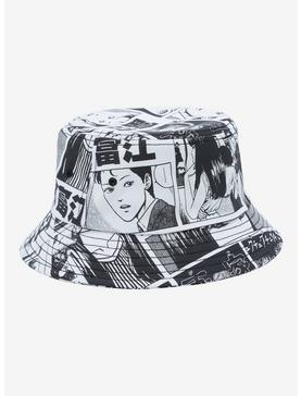 Plus Size Junji Ito Faces Bucket Hat, , hi-res