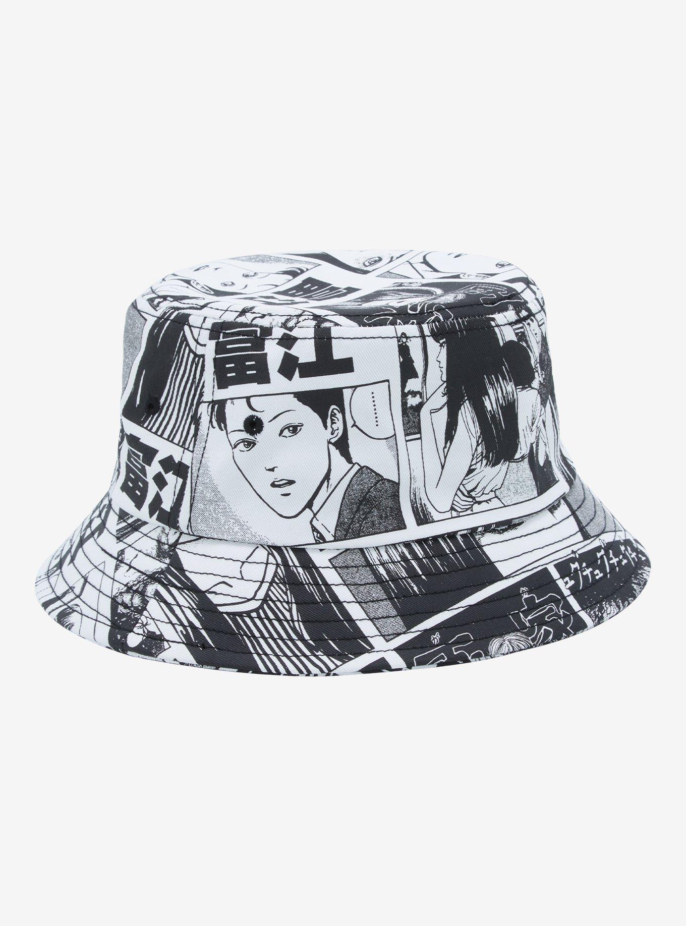 Junji Ito Faces Bucket Hat, , alternate