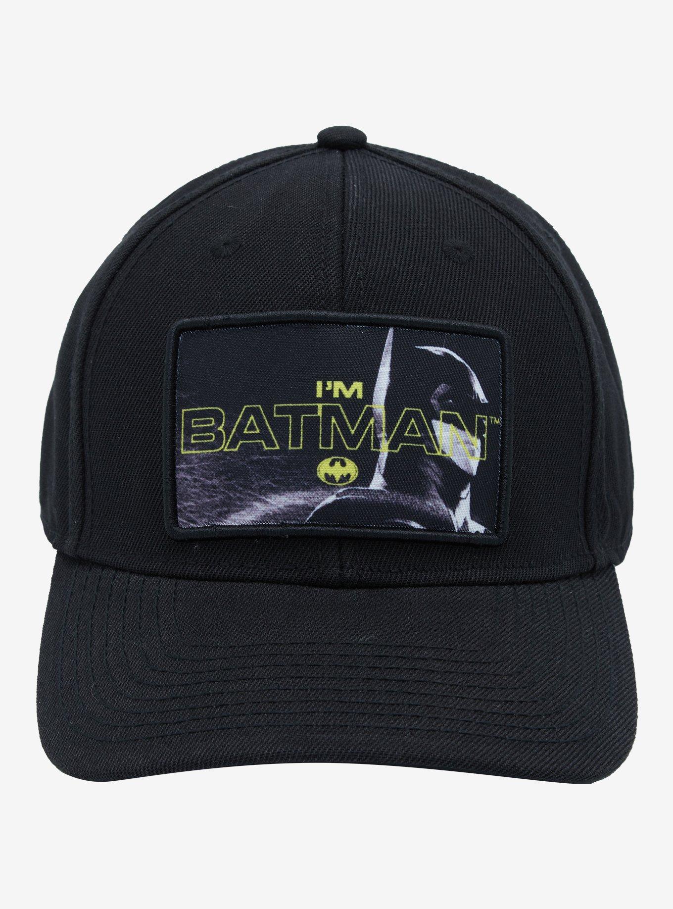 DC Comics Batman I'm Batman Snapback Hat, , alternate