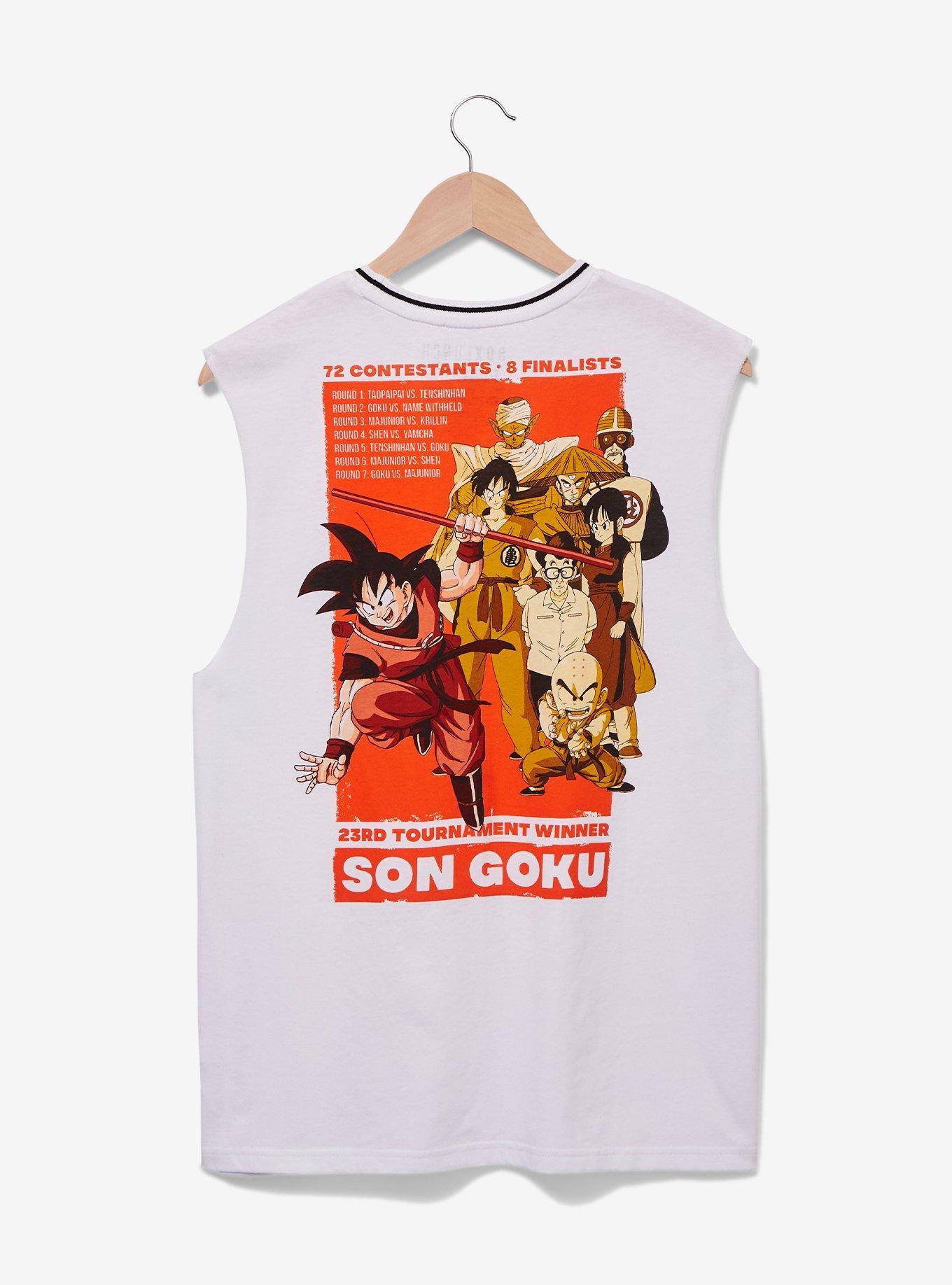 Dragon Ball Z Martial Arts Tournament Tank Top - BoxLunch Exclusive, WHITE, alternate