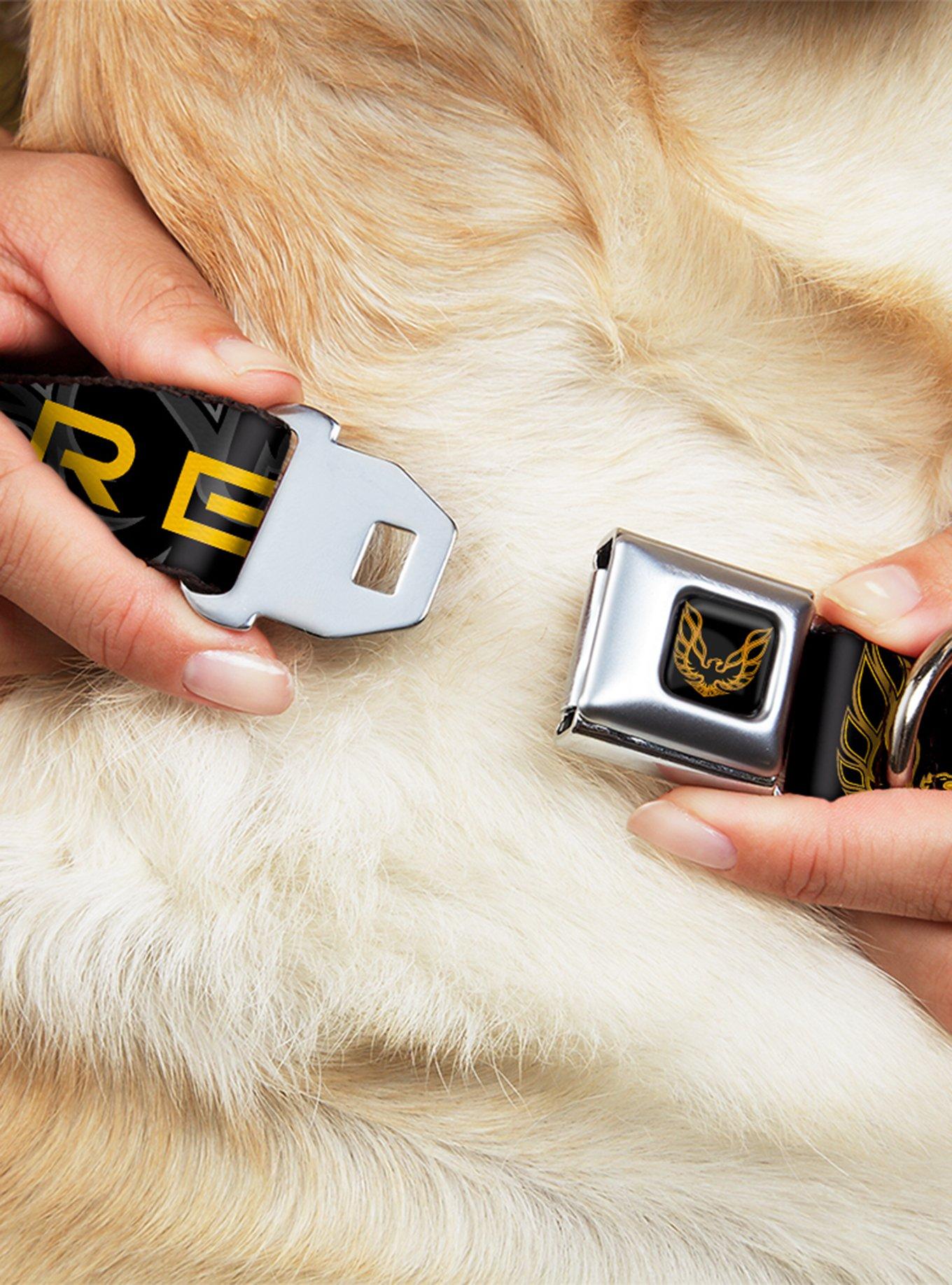 Pontiac Firebird Seatbelt Buckle Dog Collar, , hi-res