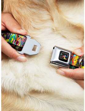 Dog Portraits Rescues Are My Favorite Breed Seatbelt Buckle Dog Collar, , hi-res
