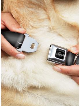 Plus Size Impala Script Emblem Seatbelt Buckle Dog Collar, , hi-res