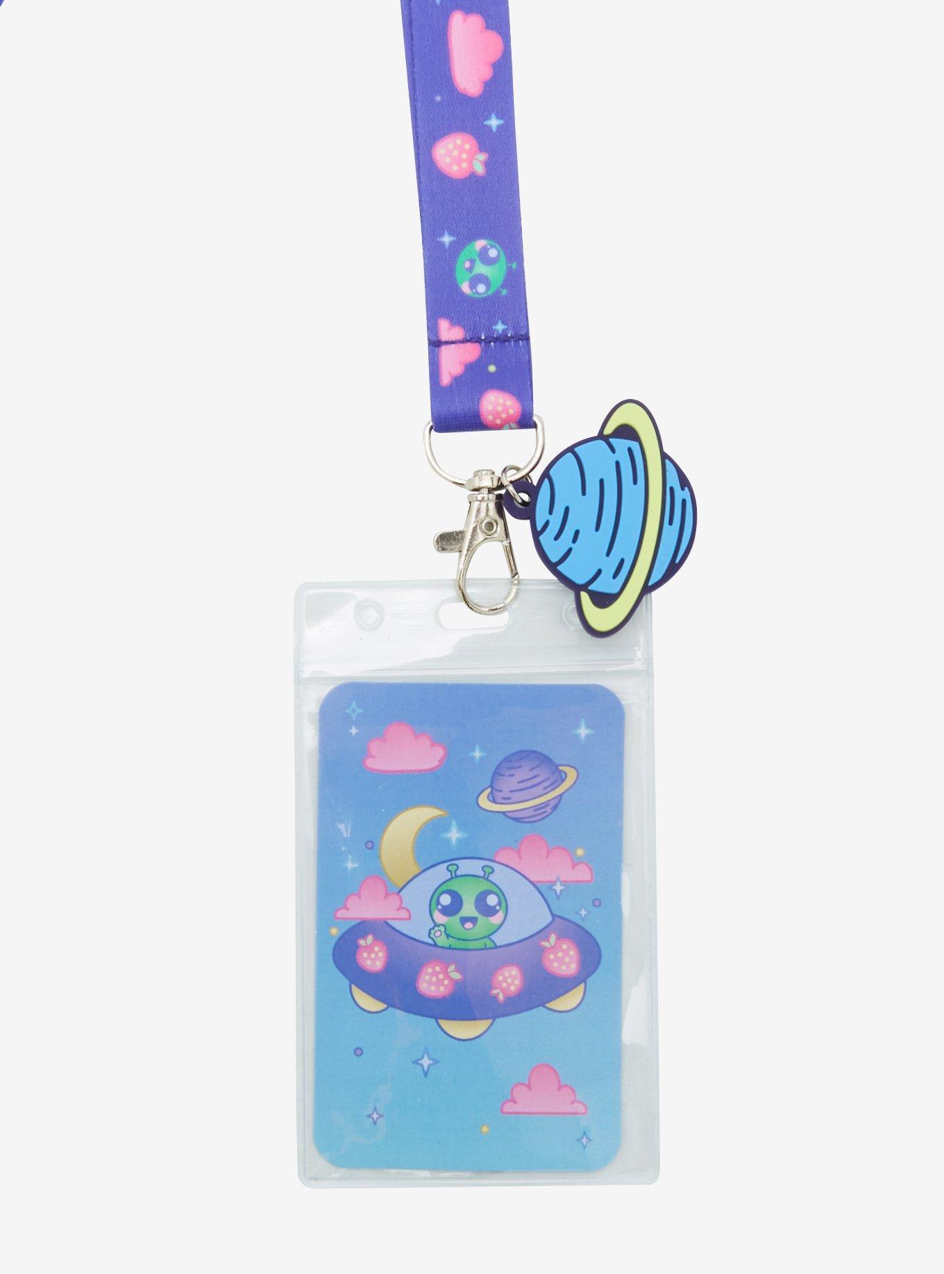 Kawaii Alien Lanyard, , alternate