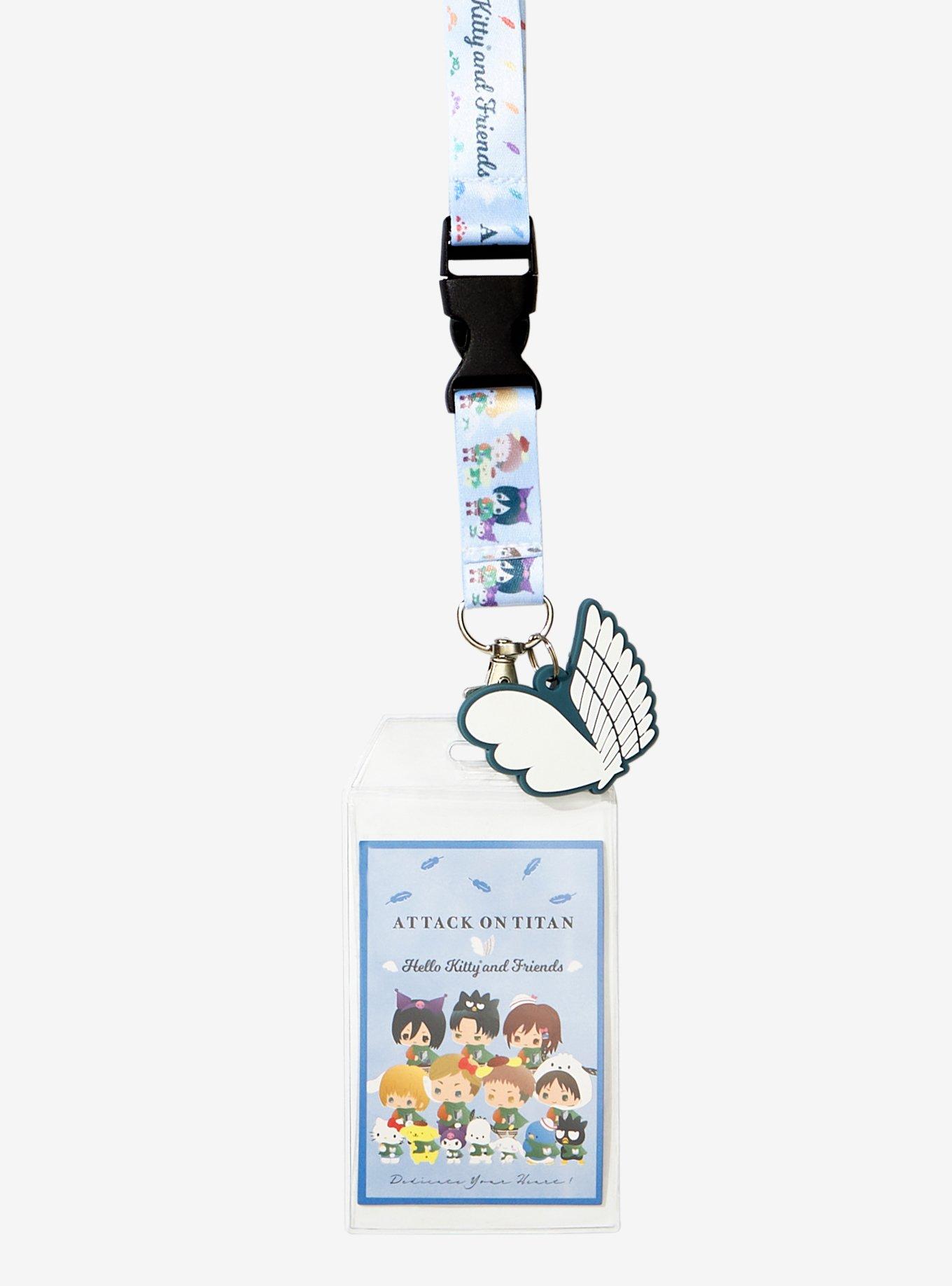 Attack On Titan X Hello Kitty And Friends Lanyard, , alternate