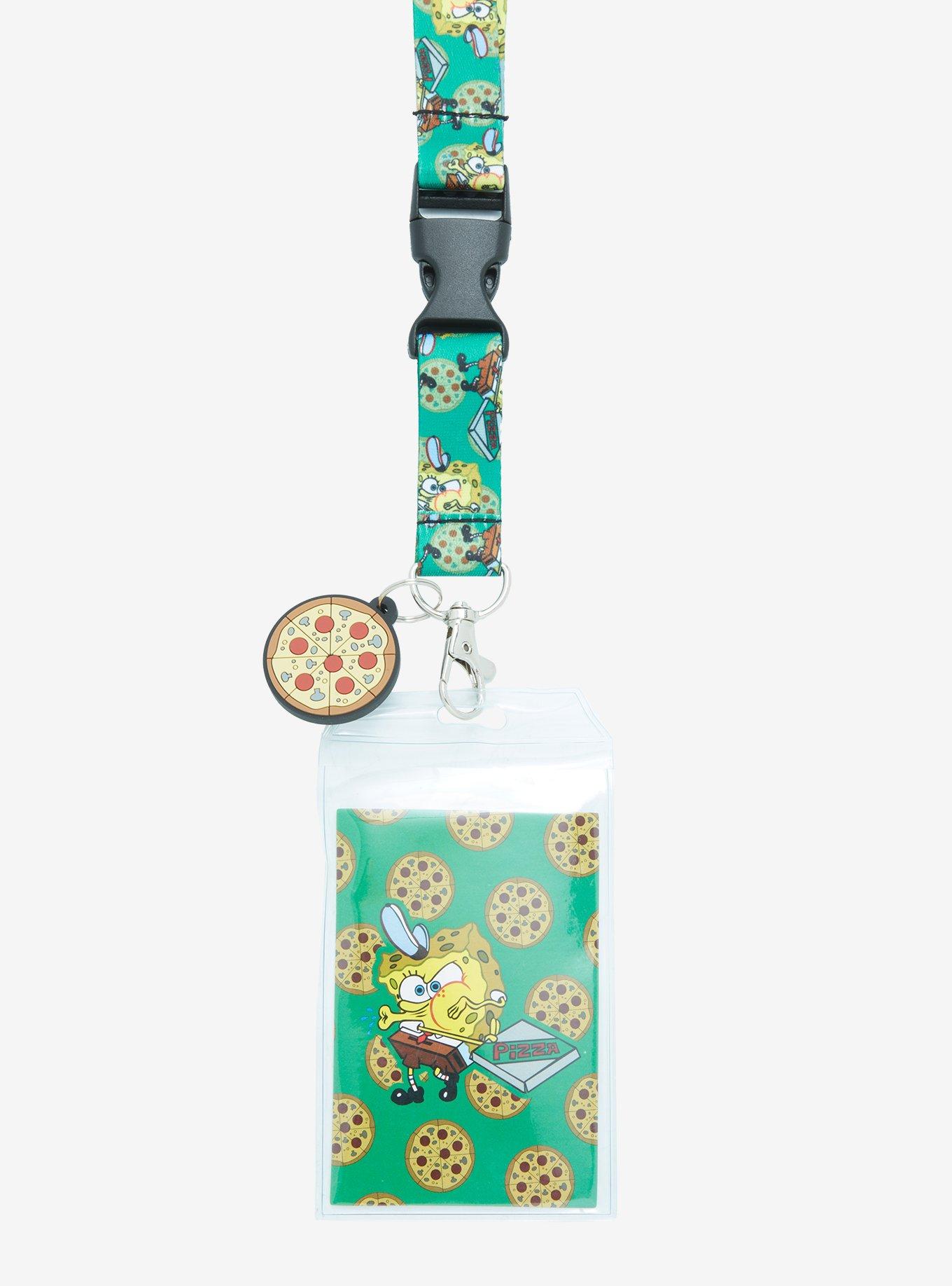 SpongeBob SquarePants Krusty Krab Pizza Lanyard, , alternate