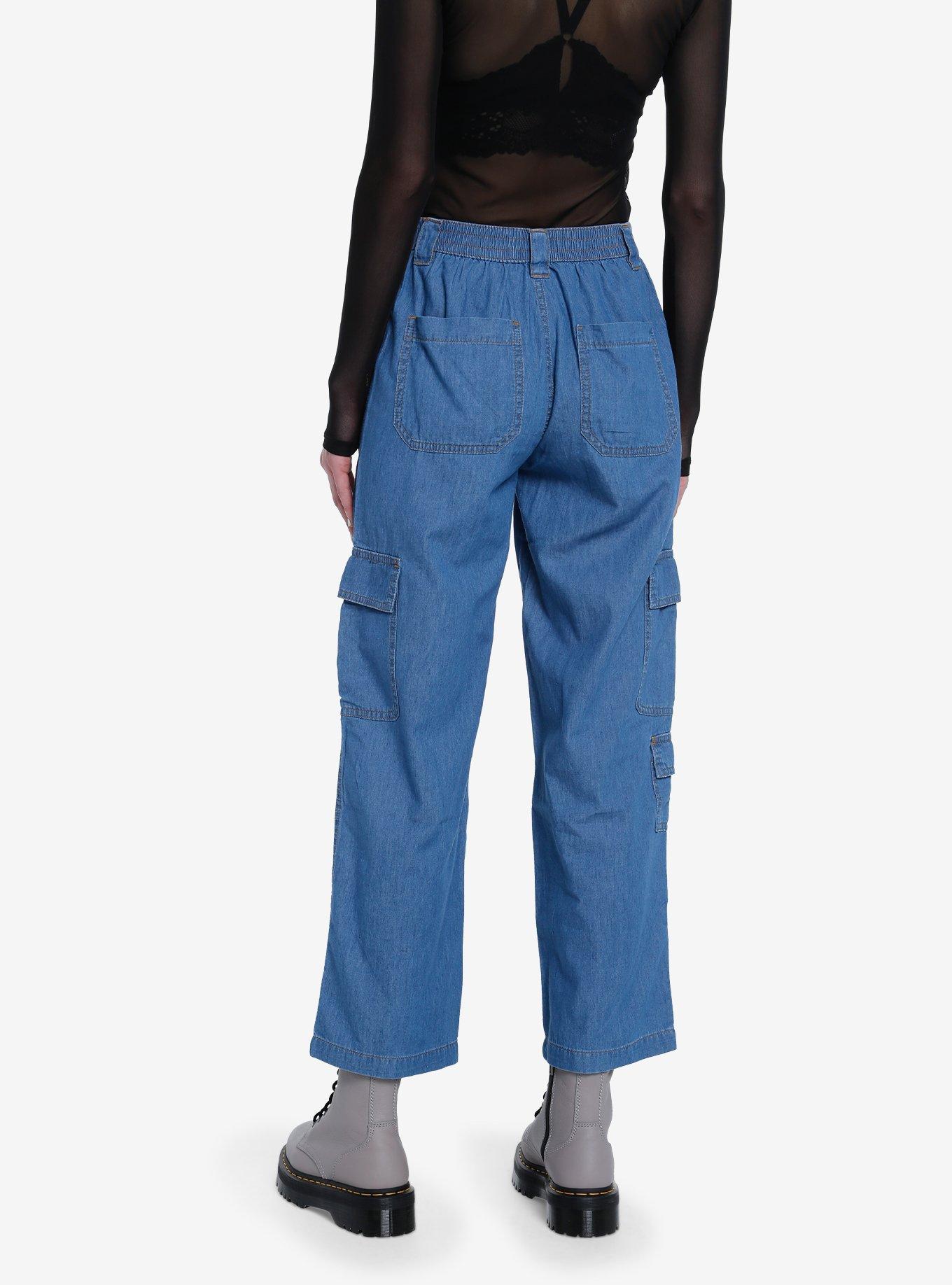 Indigo Wide Leg Pants, INDIGO, alternate