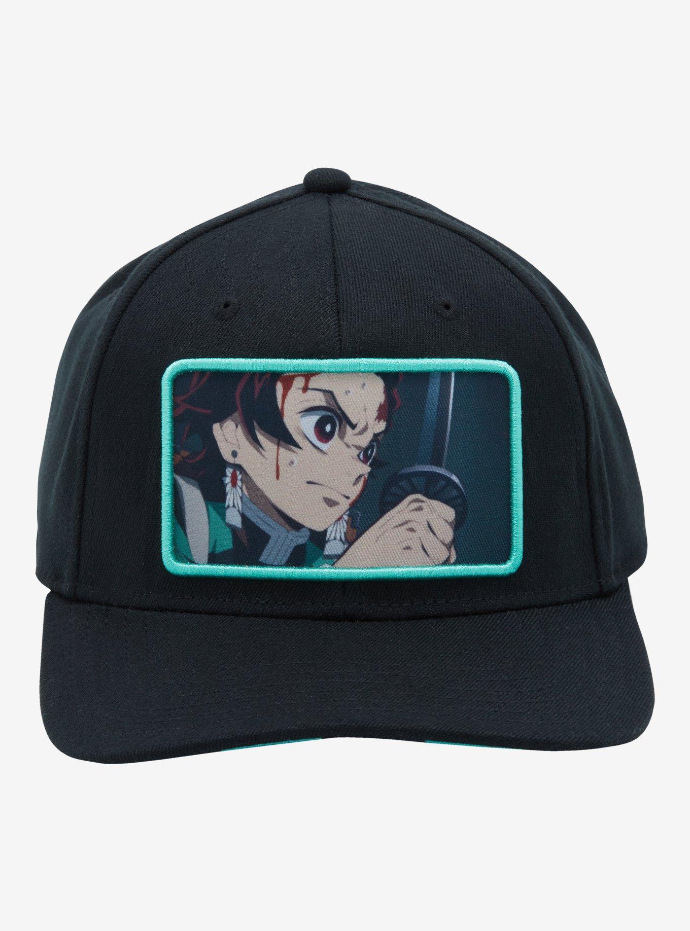 Demon Slayer: Kimetsu No Yaiba Tanjiro Patch Snapback Hat, , alternate