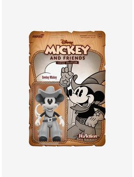 Super7 ReAction Disney Mickey and Friends Vintage Collection Cowboy Mickey Figure, , hi-res