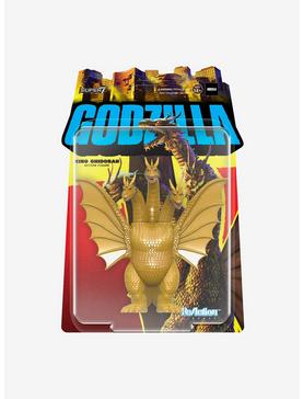 Super7 ReAction Godzilla King Ghidorah Figure, , hi-res