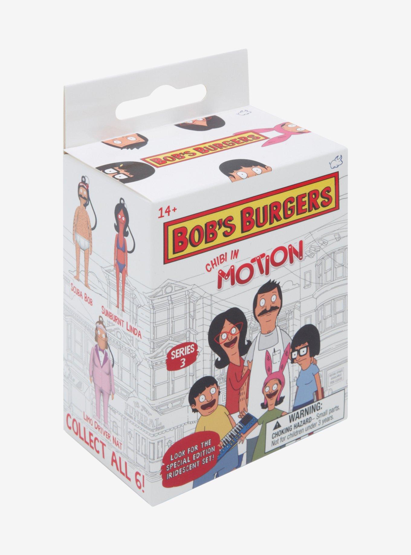 Bob's Burgers Chibi In Motion Blind Box Key Chain, , alternate