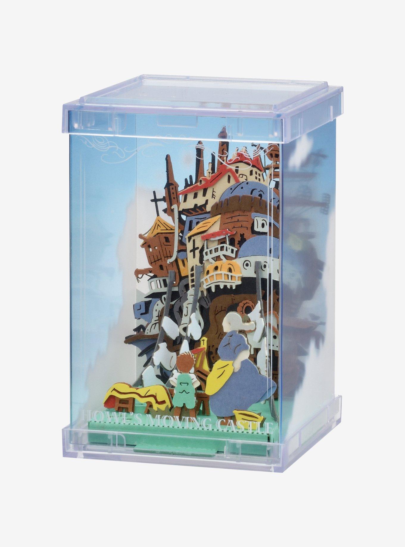 Ensky Studio Ghibli Howl's Moving Castle Good Weather for Laundry Day Paper Theater Cube, , alternate