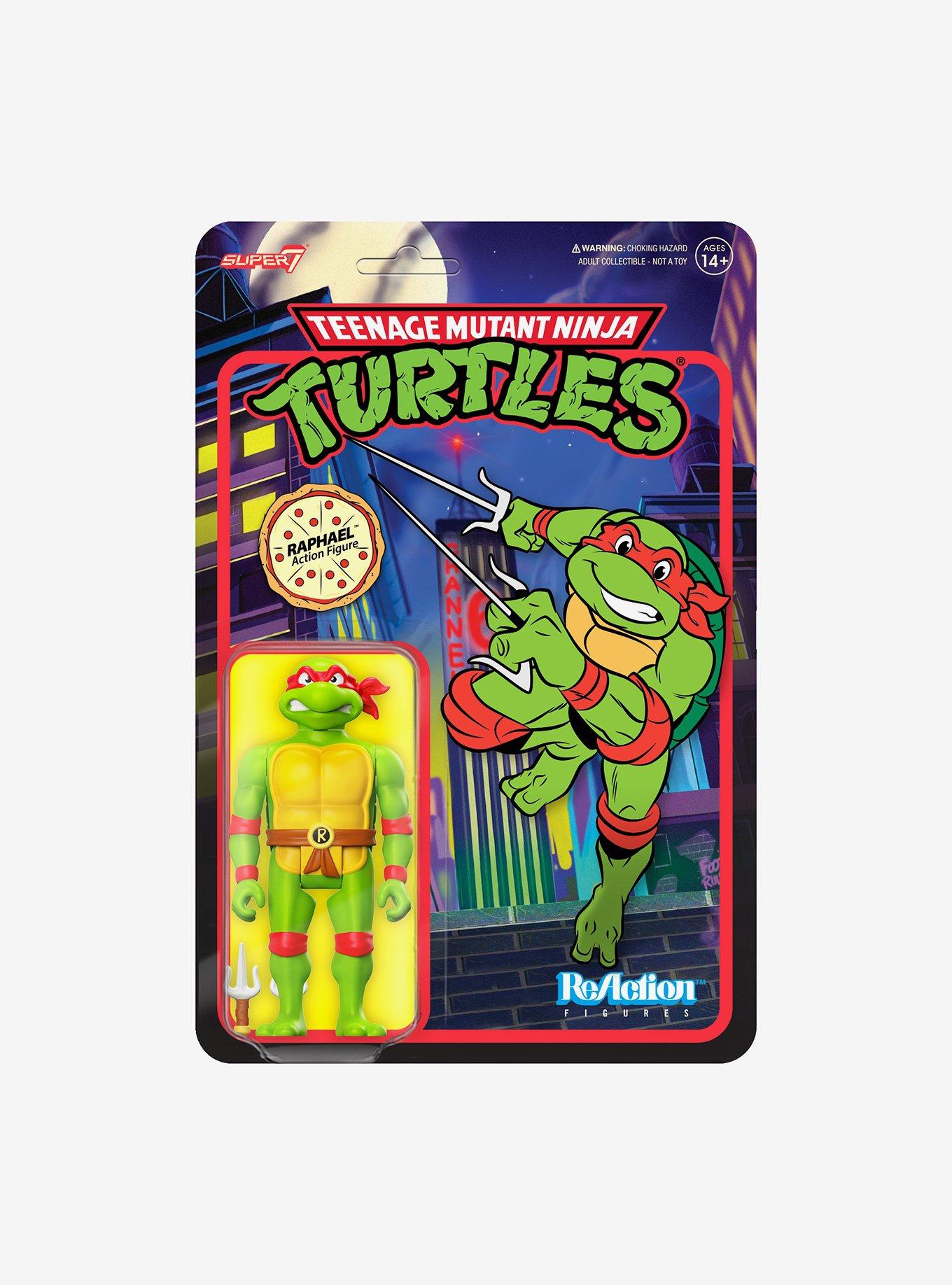 Super7 ReAction Teenage Mutant Ninja Turtles Toon Raphael Figure, , hi-res