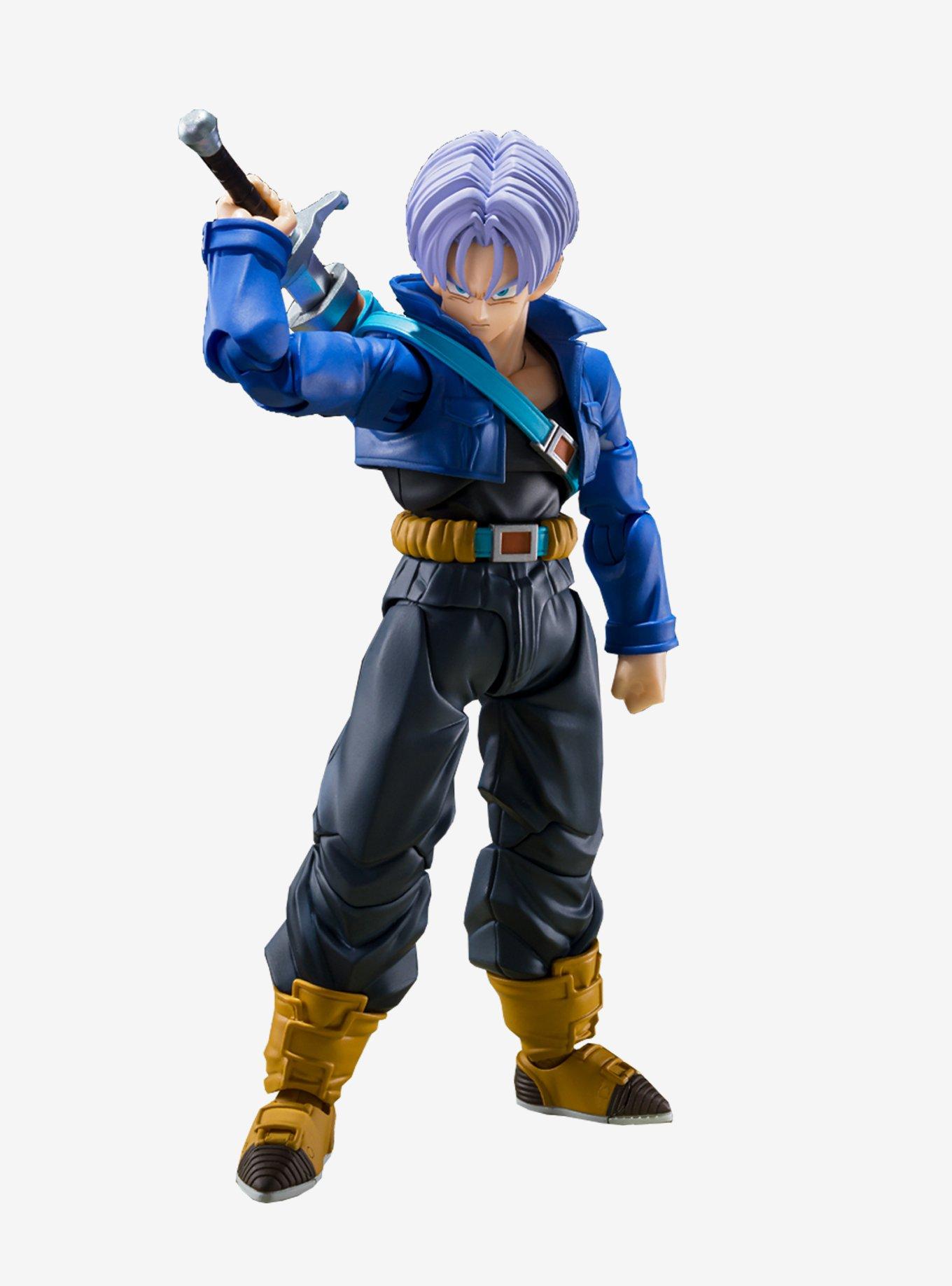 Bandai Spirits Dragon Ball Z S.H. Figuarts Super Saiyan Trunks (Boy From the Future Ver.) Figure, , alternate