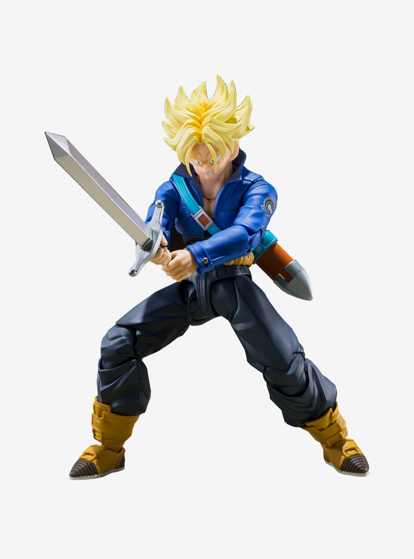 Bandai Spirits Dragon Ball Z S.H. Figuarts Super Saiyan Trunks (Boy From the Future Ver.) Figure, , alternate