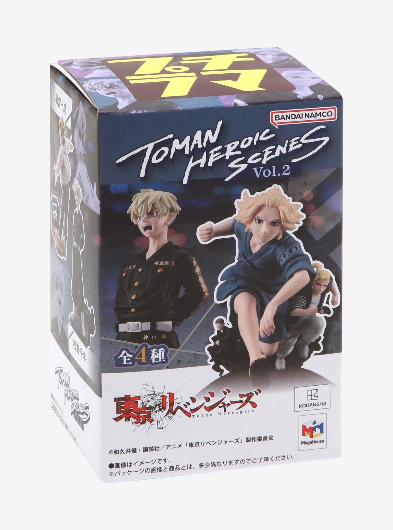 MegaHouse Tokyo Revengers Petitrama Series Toman Heroic Scenes Vol. 2 Blind Box Figure