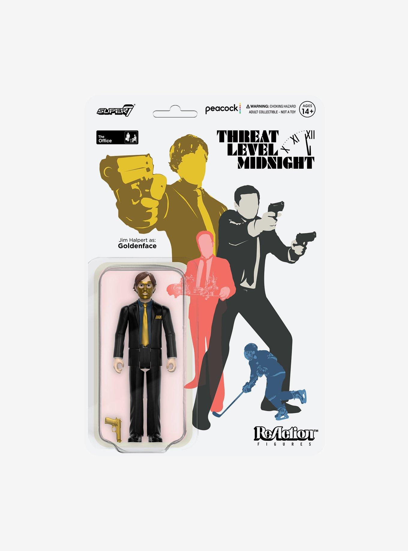 Super7 ReAction The Office Goldenface Figure, , alternate