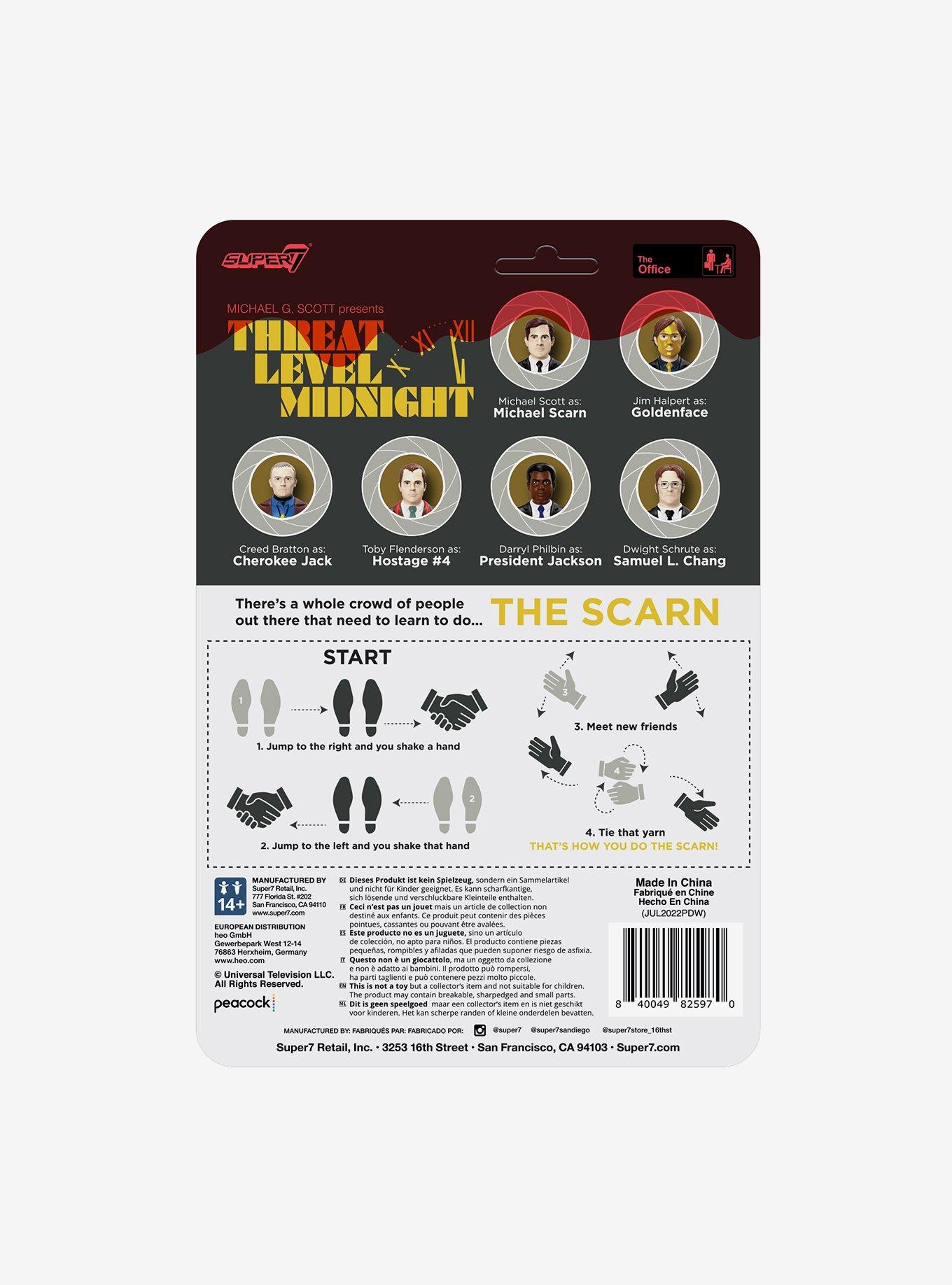 Super7 ReAction The Office Goldenface Figure, , alternate