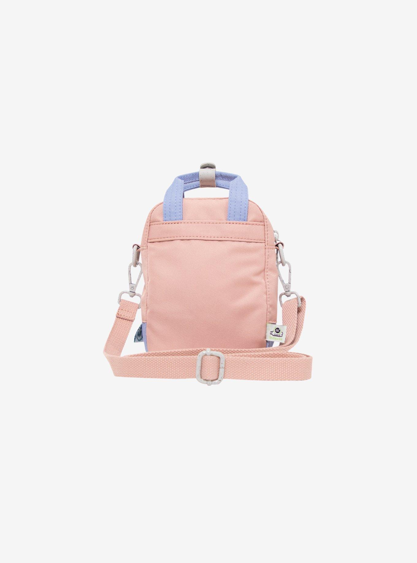 Doughnut Macaroon Tiny Monet Stadium Pink x Stone Mini Crossbody Bag, , hi-res