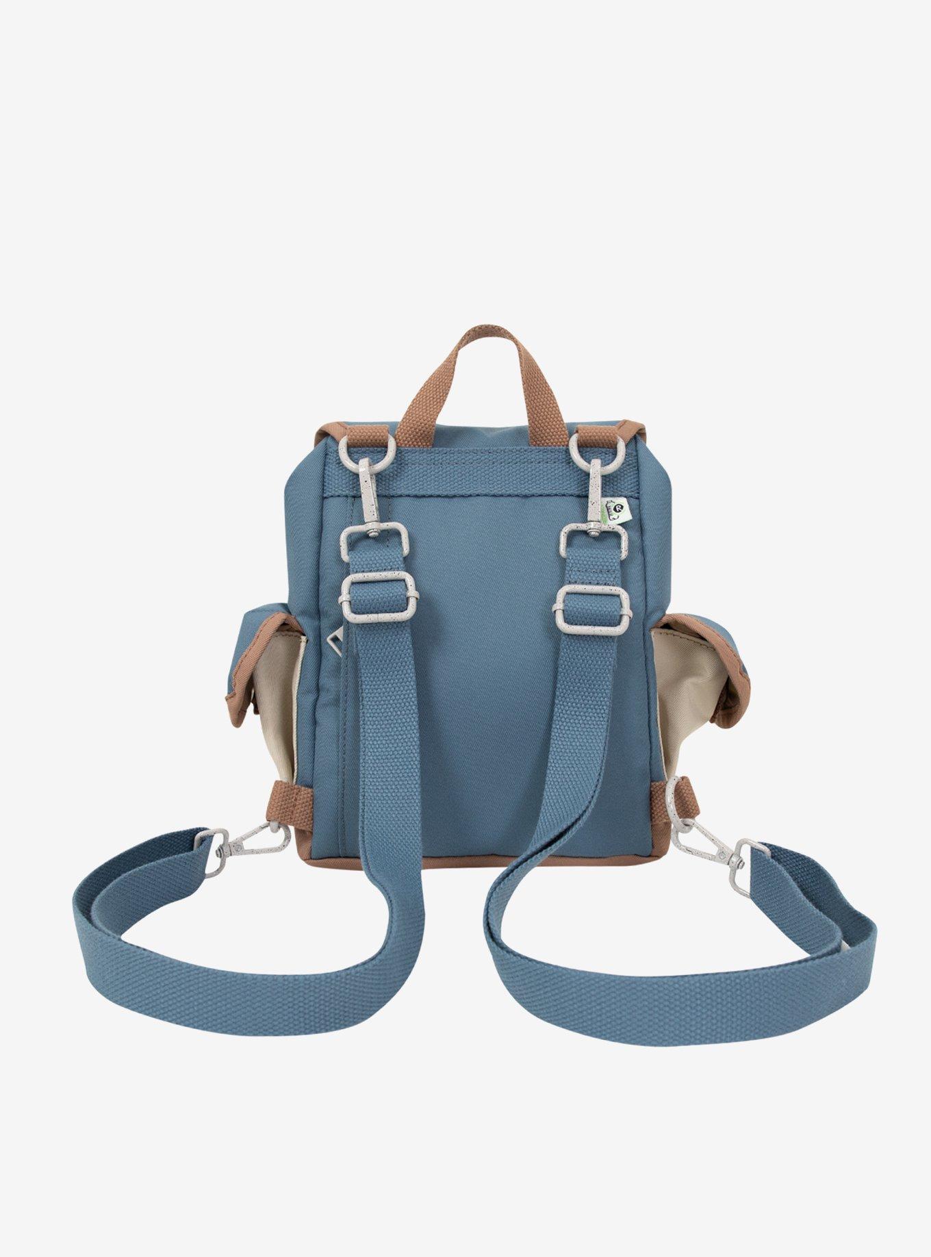 Doughnut Lighthouse Monet Dusty Blue x Mushroom Mini Convertible Bag, , alternate