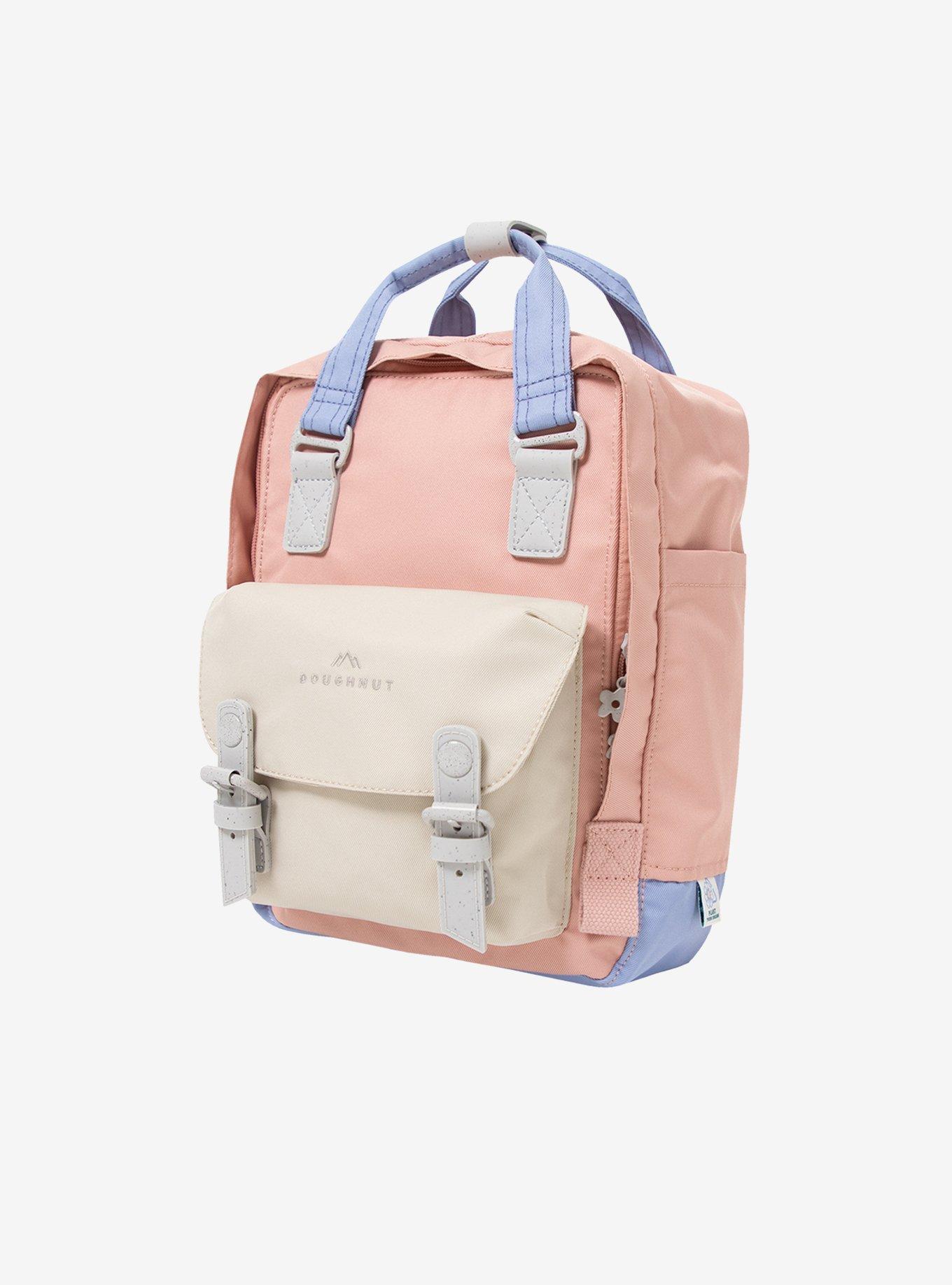 Doughnut Macaroon Mini Monet Pink x Stone Mini Backpack, , alternate