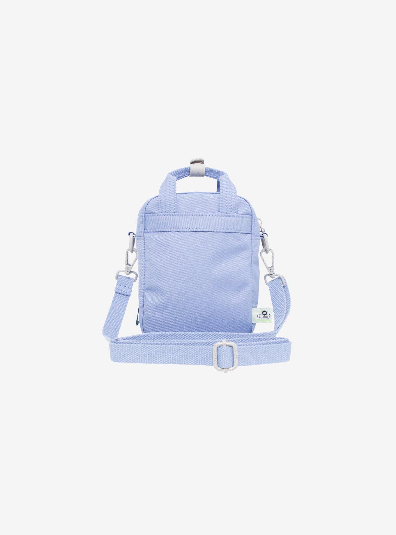 Doughnut Macaroon Tiny Monet Stadium Iris Purple x Stone Mini Crossbody Bag, , alternate