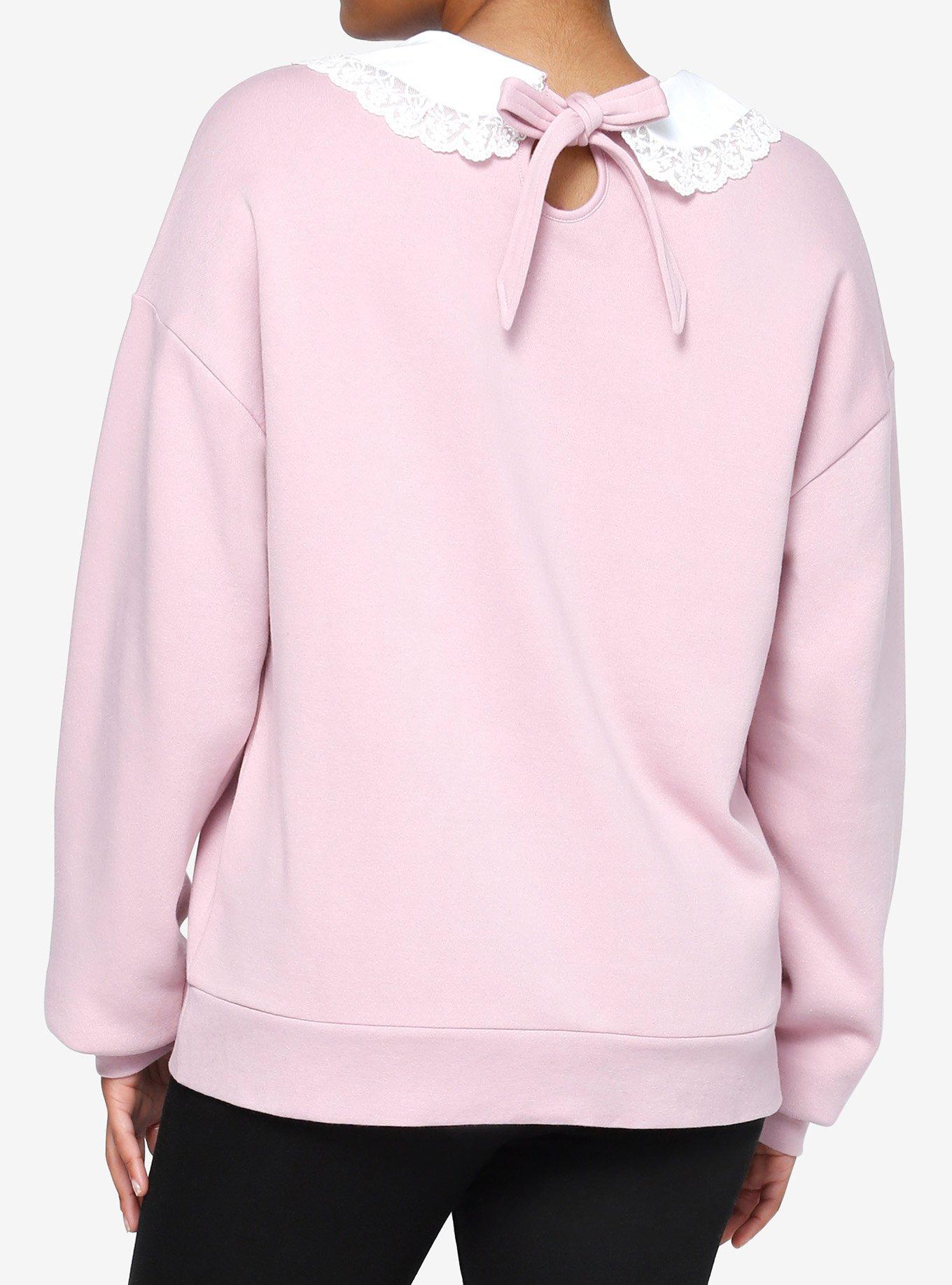 My Melody & Kuromi Lolita Lace Girls Sweatshirt, MULTI, alternate
