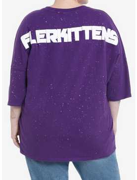 Her Universe Marvel The Marvels Flerkittens Athletic Jersey Girls T-Shirt Plus Size, , hi-res