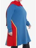 Her Universe Marvel The Marvels Ms. Marvel Hooded Scarf Girls Long Cardigan Plus Size, MULTI, alternate