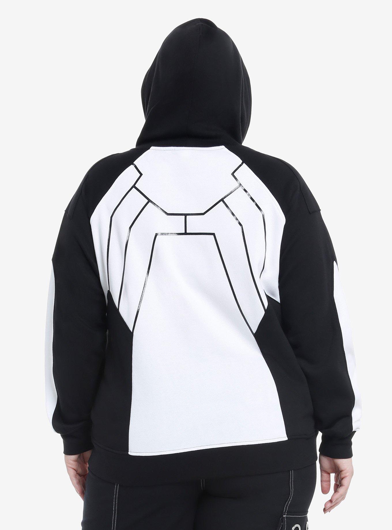 Her Universe Marvel The Marvels Photon Hoodie Plus Size, MULTI, alternate