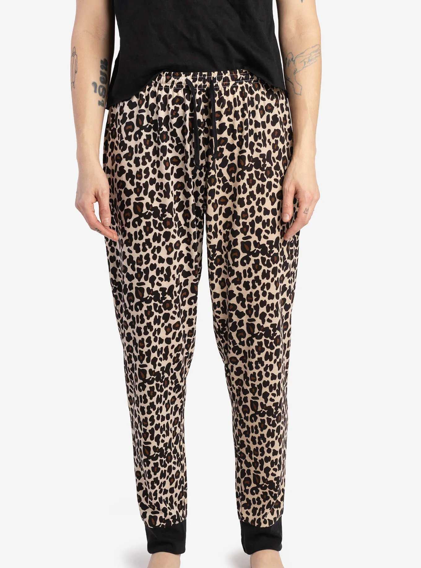 Matching Leopard Human & Dog Pajama, , hi-res