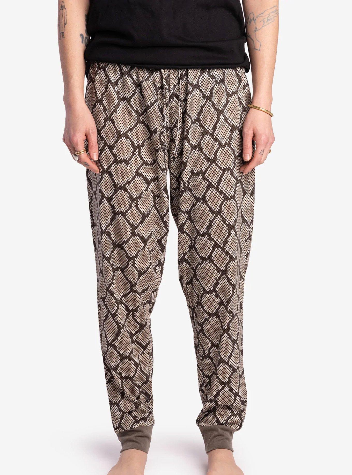 Matching Snakeskin Human & Dog Pajama, ANIMAL, alternate