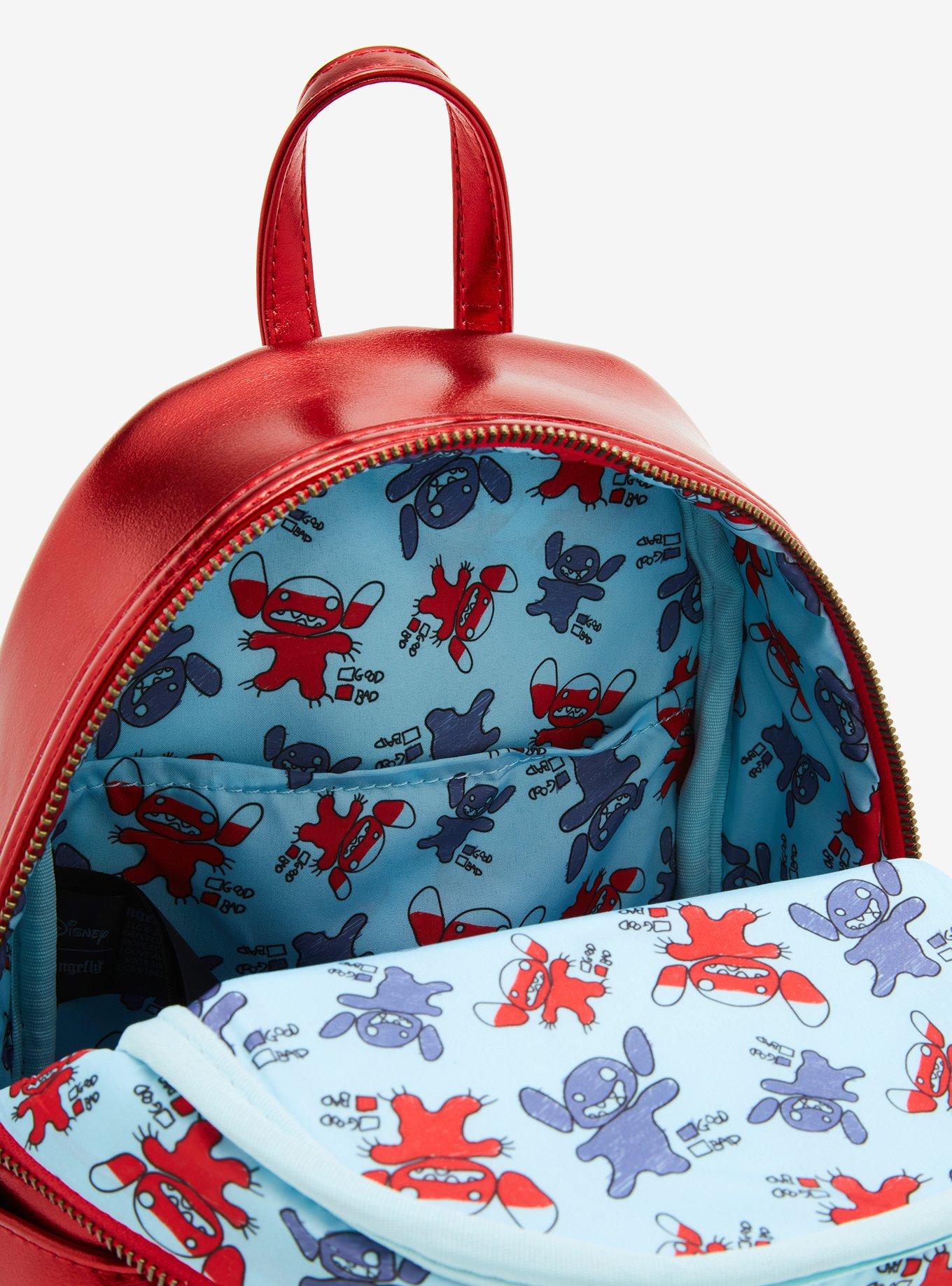 Loungefly Disney Lilo & Stitch Devil Stitch Mini Backpack, , alternate