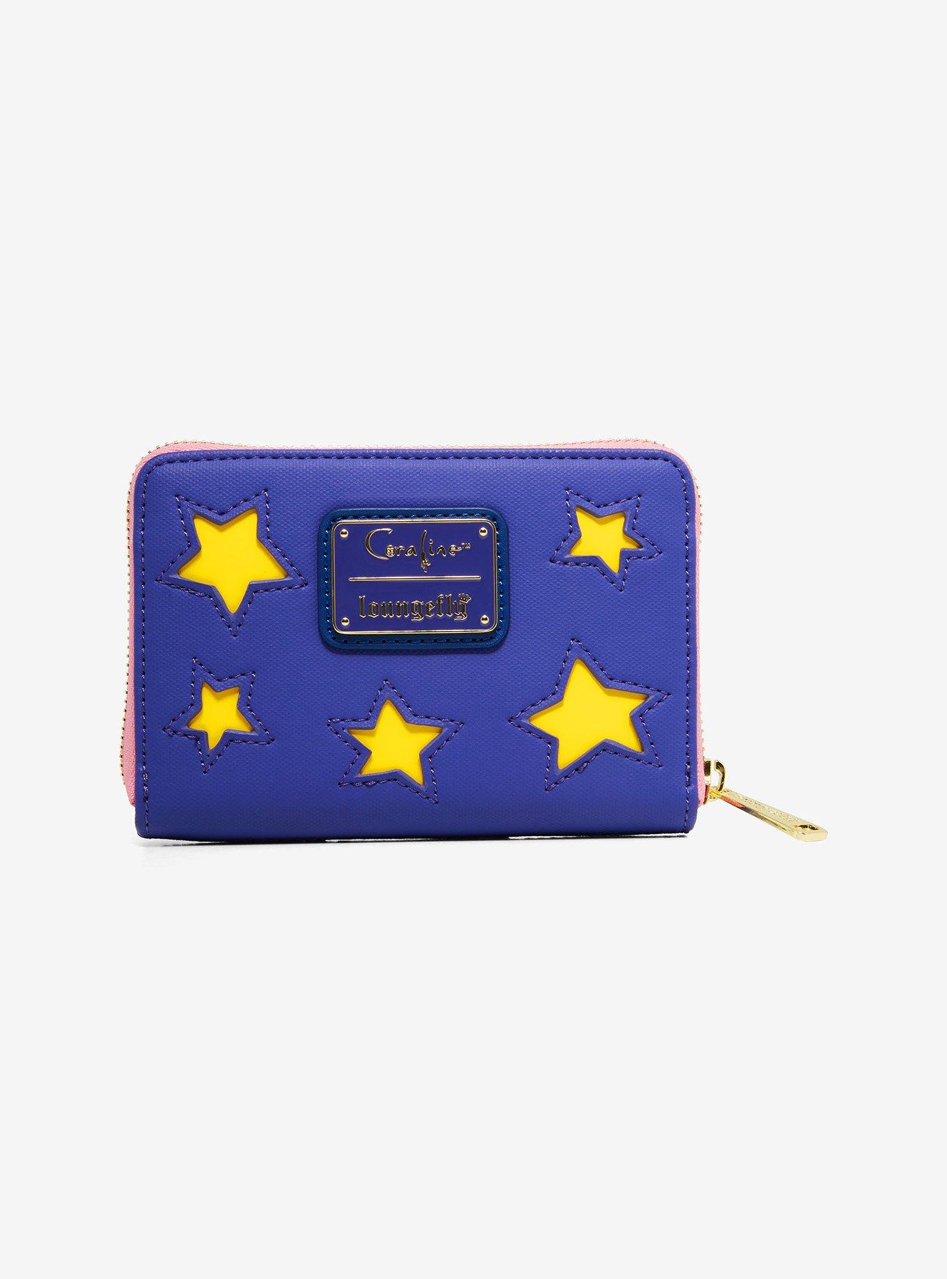 Loungefly Coraline Stars Glow-In-The-Dark Zipper Wallet, , alternate