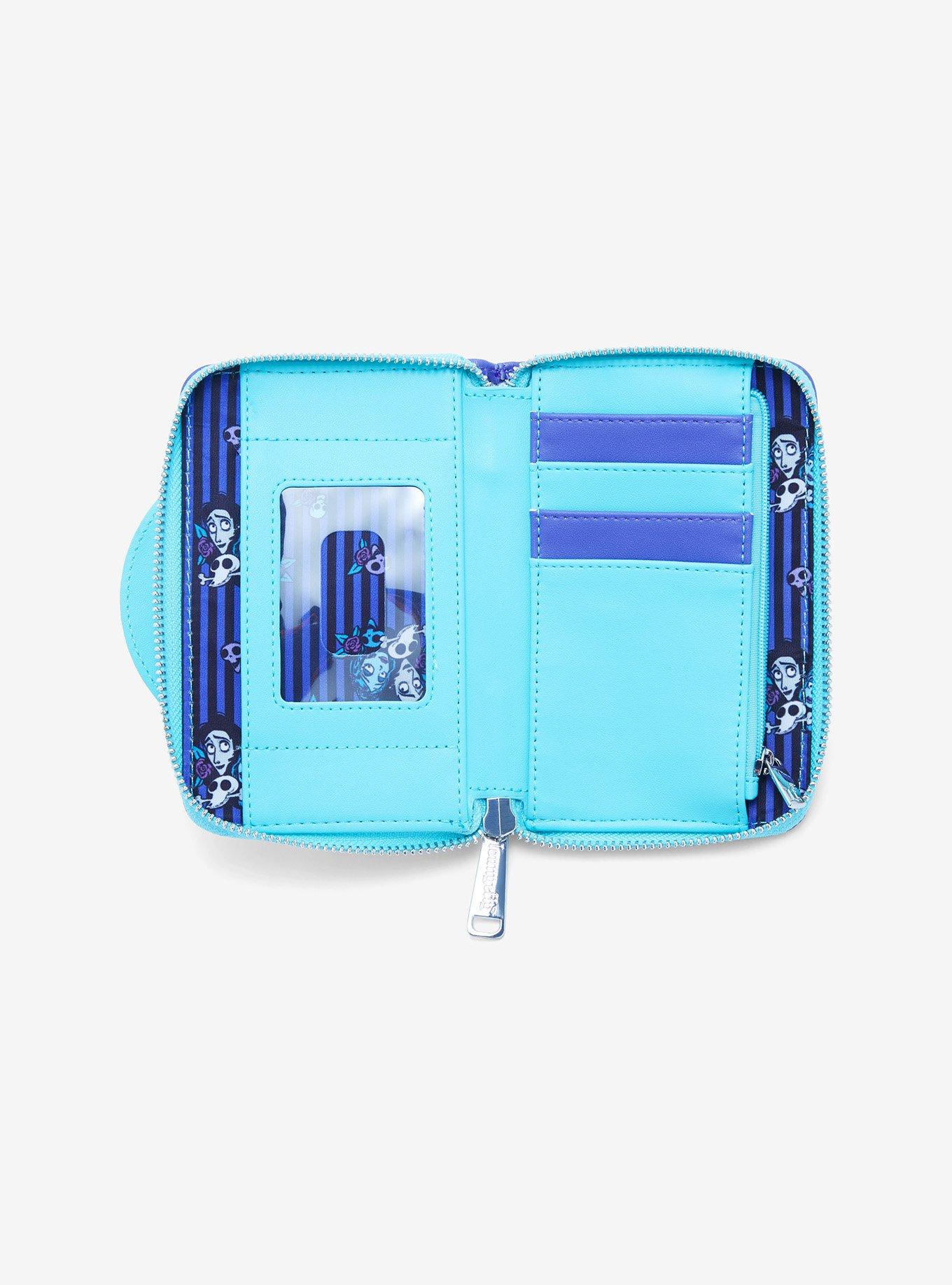 Loungefly Corpse Bride Moon Zipper Wallet, , alternate