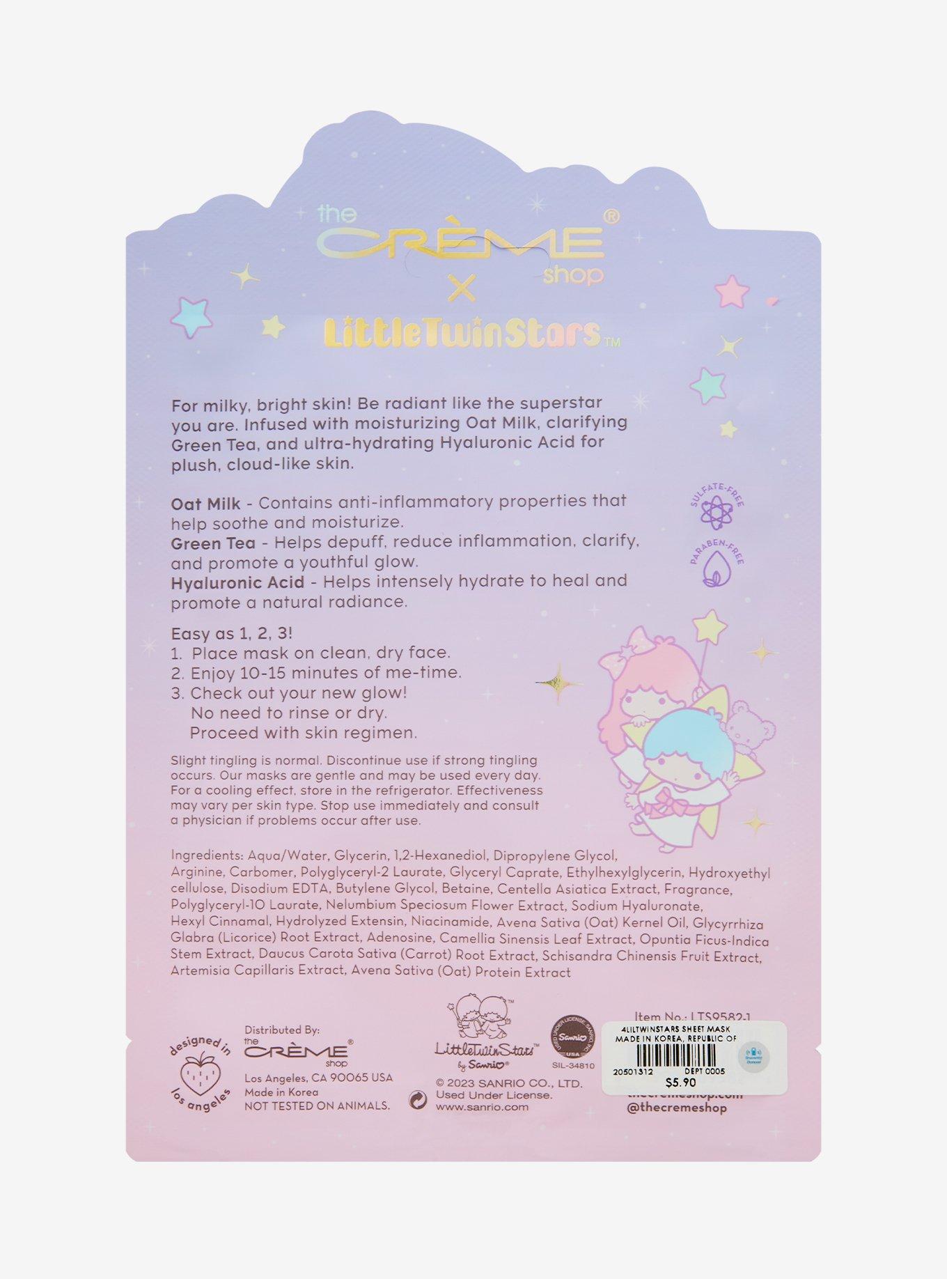 The Creme Shop Little Twin Stars Facial Sheet Mask, , alternate