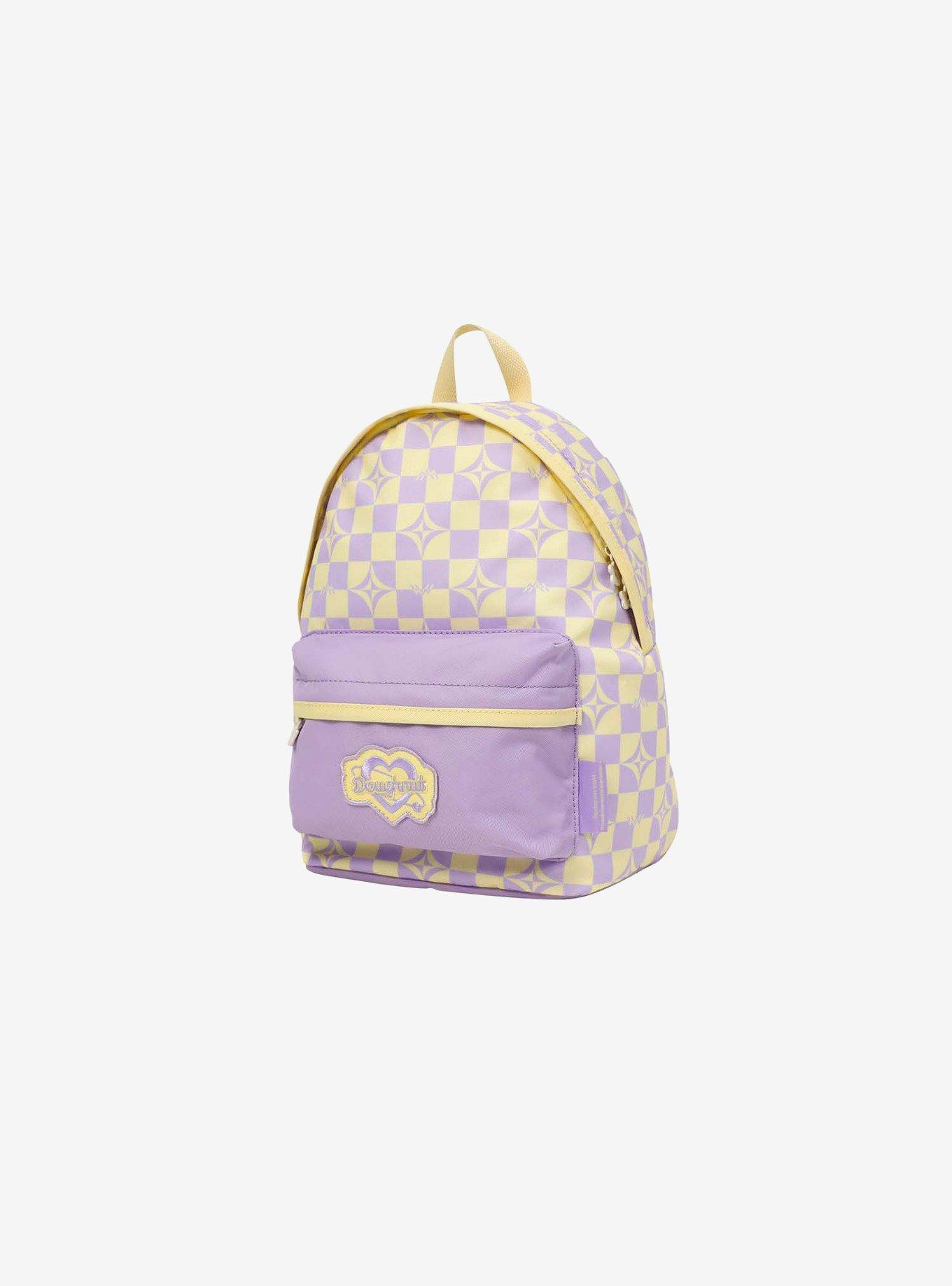 Doughnut Plus One Mini Kaleido Buttery Checkered Mini Backpack, , alternate