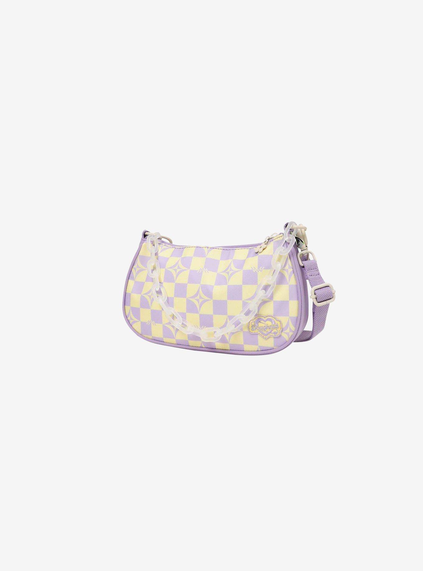 Doughnut Priestess Kaleido Buttery Checkered Mini Convertible Bag, , alternate