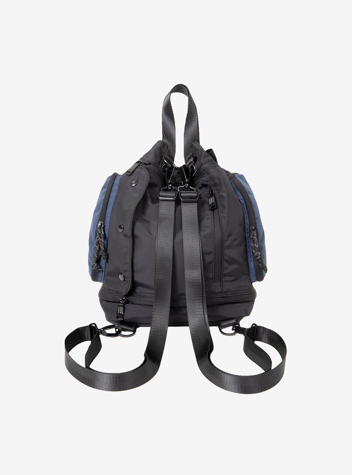 Doughnut Pyramid Go Wild Black x Navy Convertible Bag