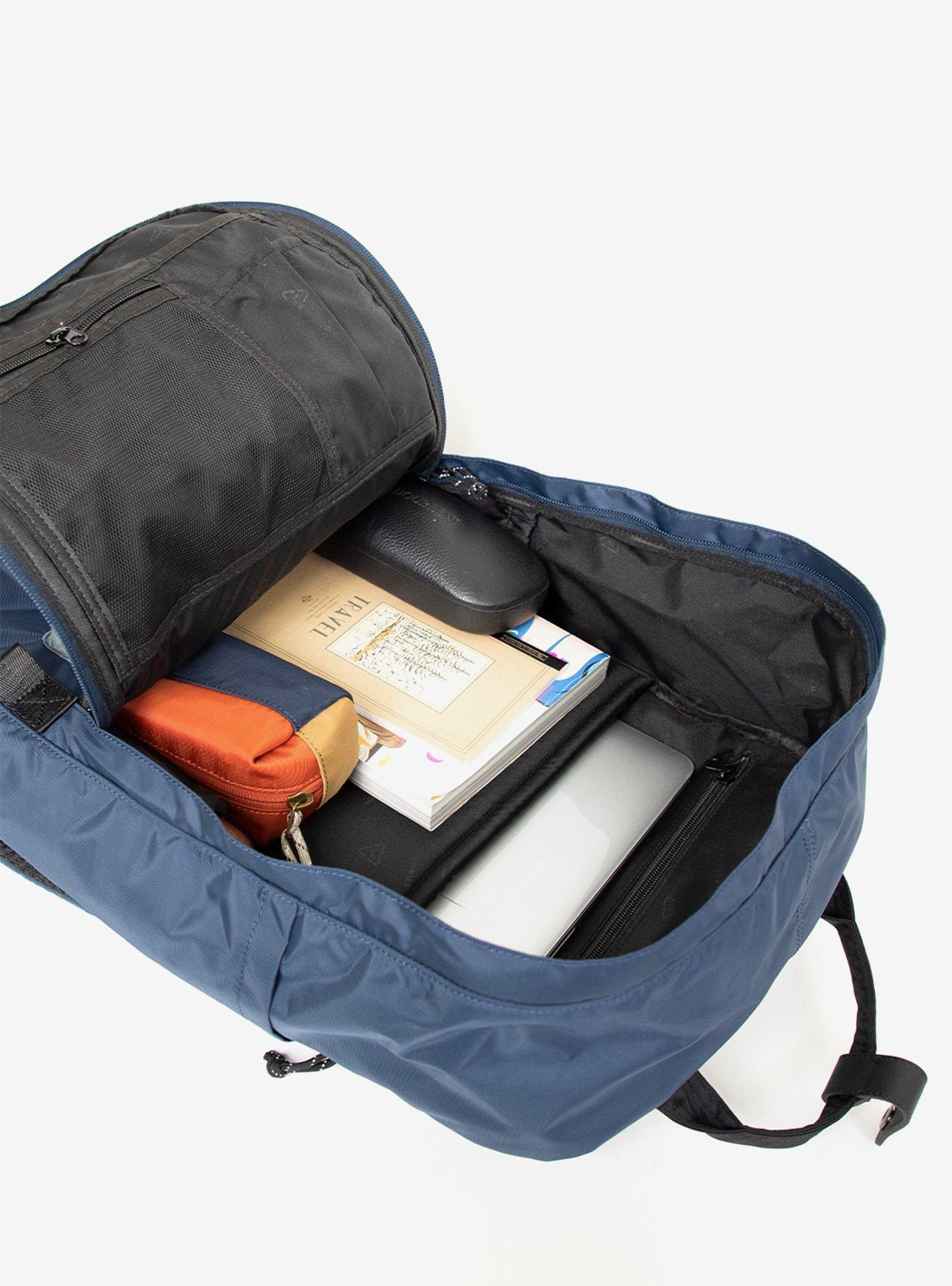 Doughnut Macaroon Large Go Wild Navy x Grey Backpack, , alternate